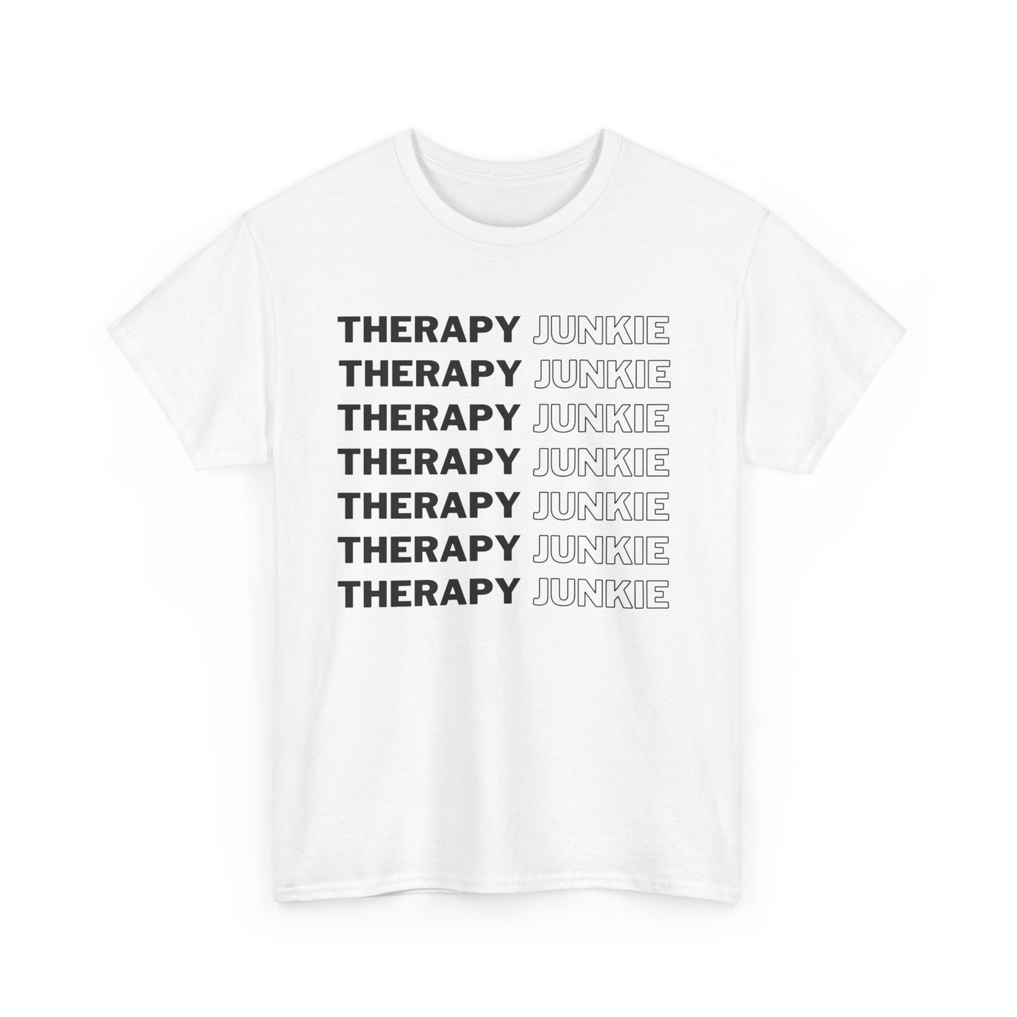 Therapy Junkie - Unisex Heavy Cotton Tee