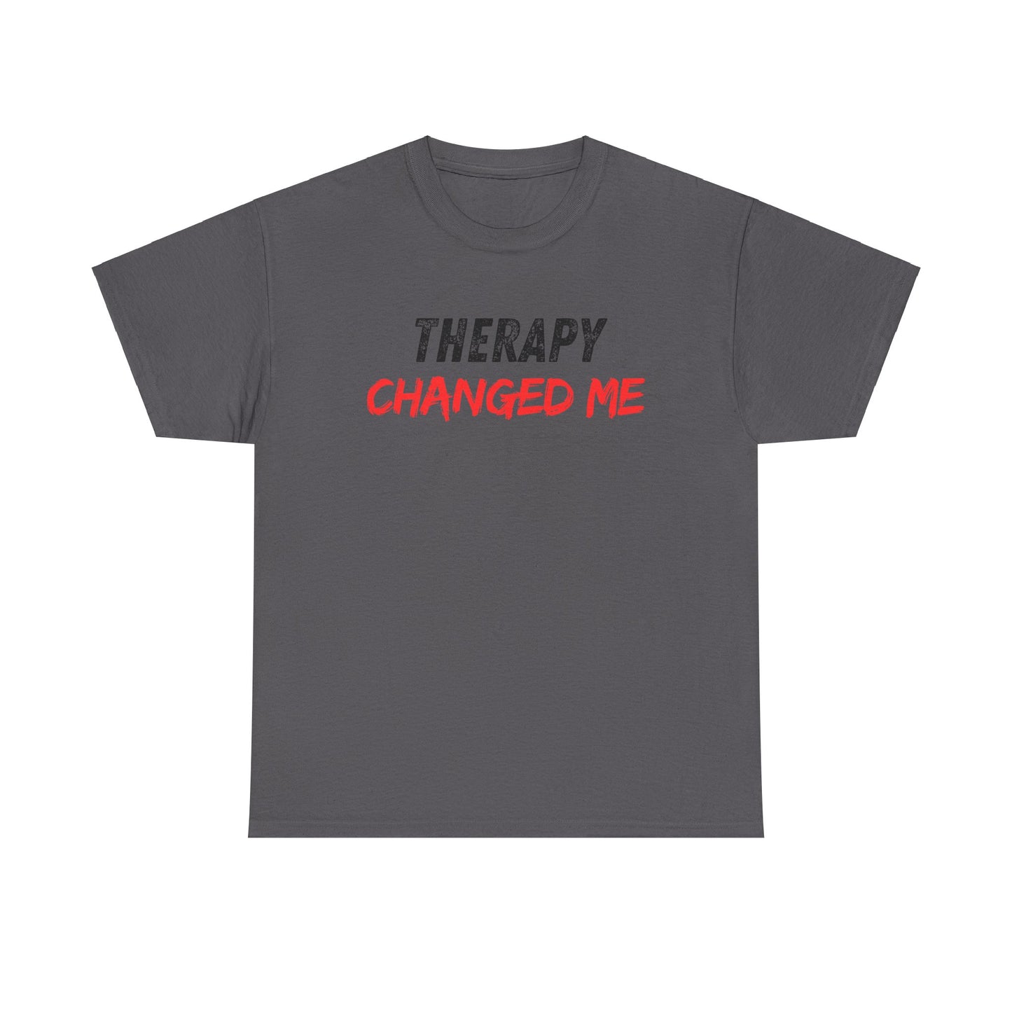 Therapy Changed Me - Unisex Heavy Cotton Tee