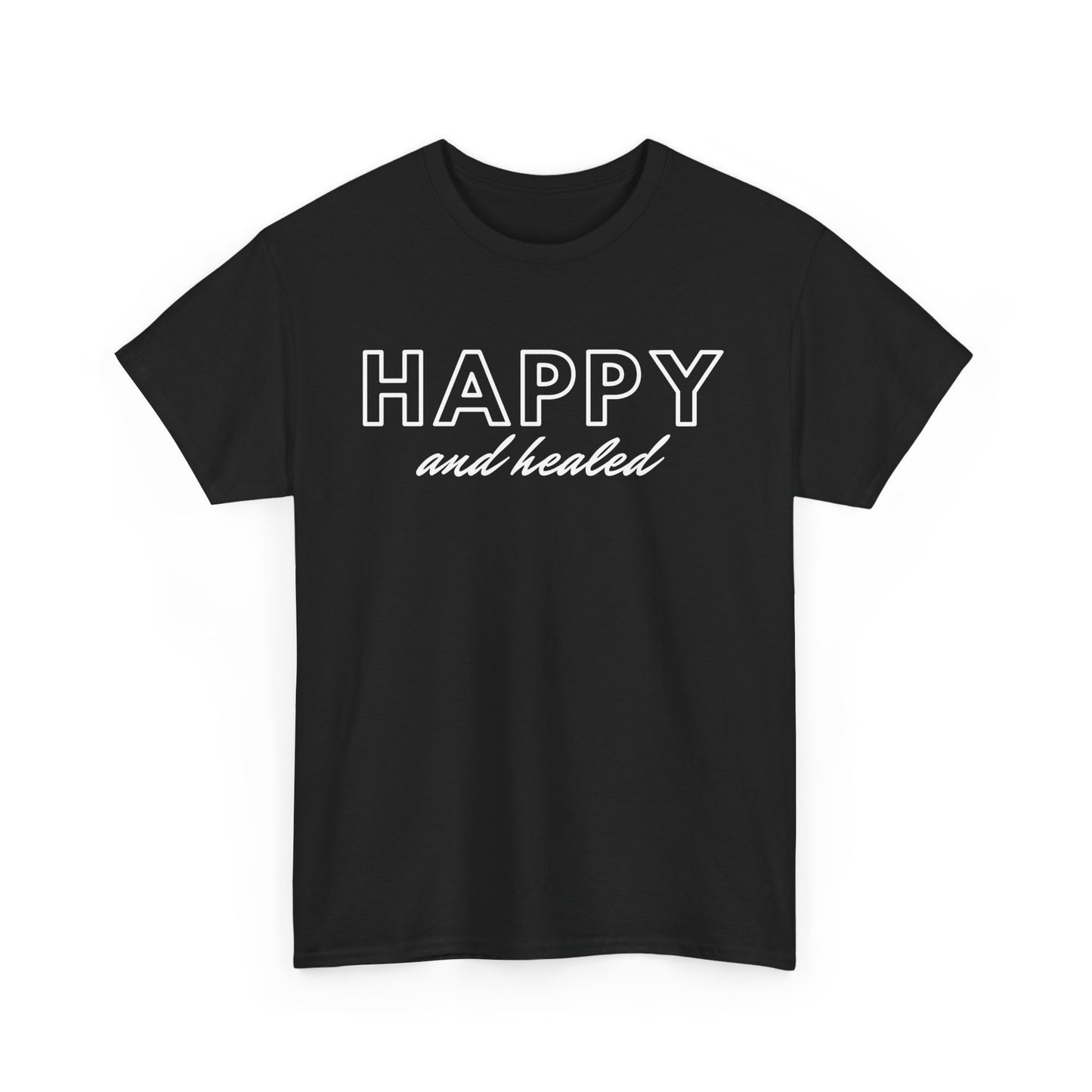 Happy and Healed - Unisex Heavy Cotton Tee