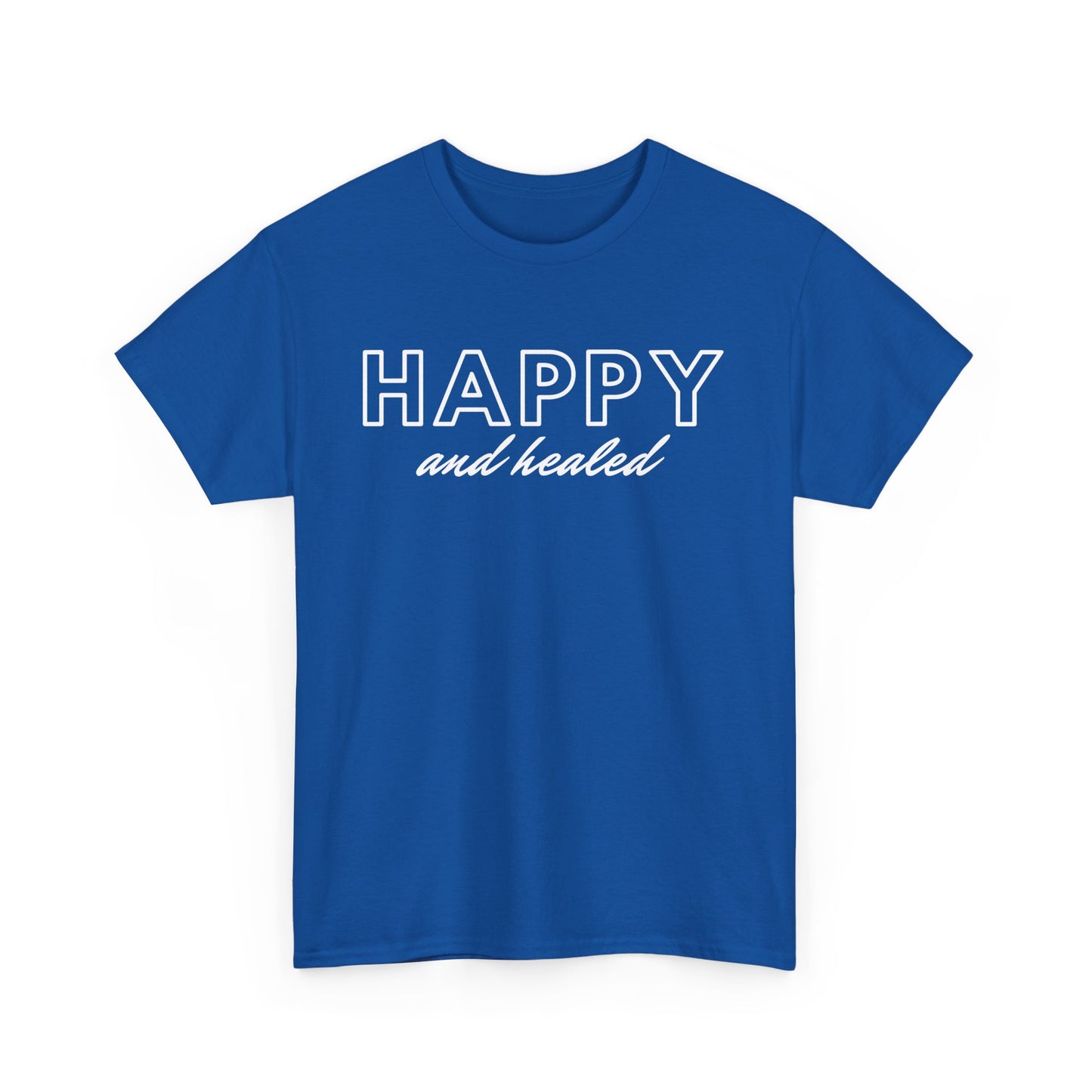 Happy and Healed - Unisex Heavy Cotton Tee