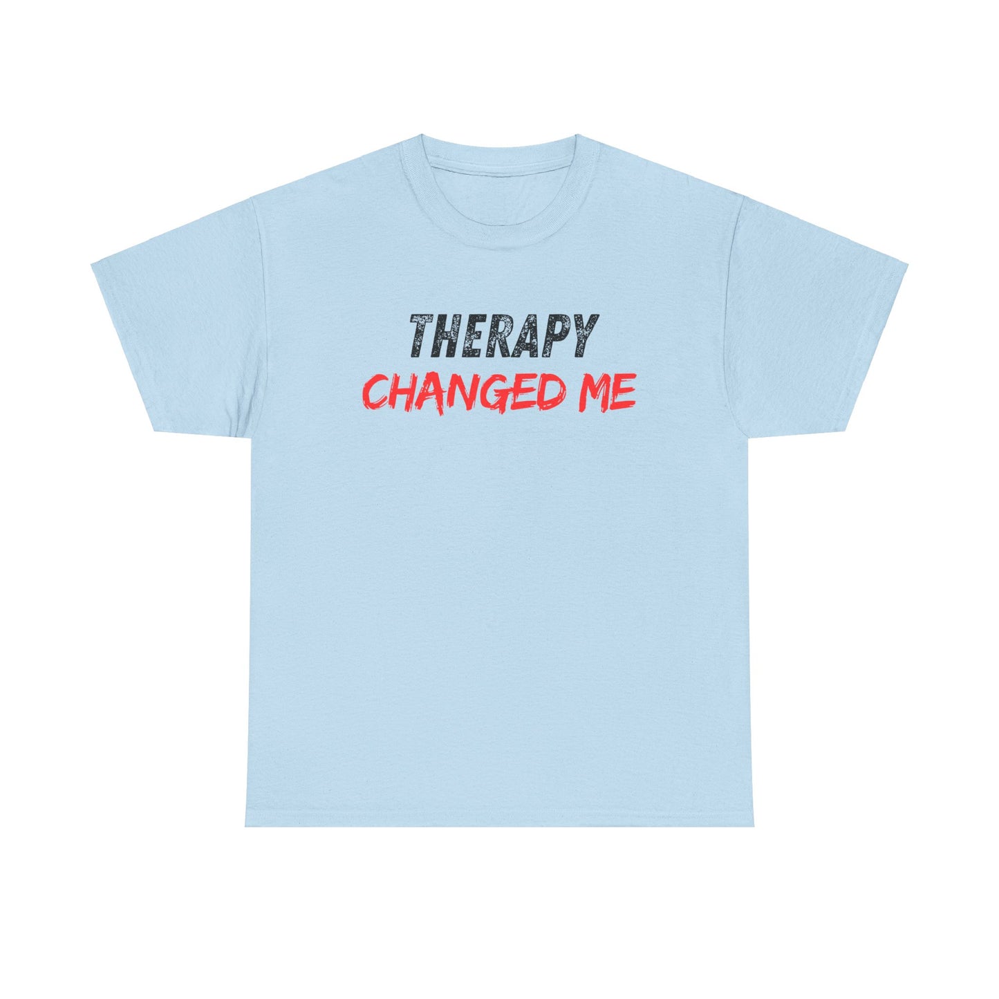 Therapy Changed Me - Unisex Heavy Cotton Tee