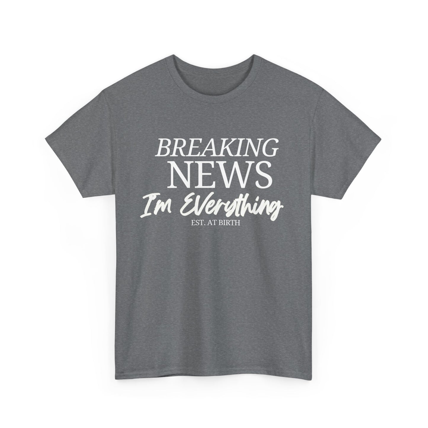 Breaking News - Unisex Short Sleeve Tee
