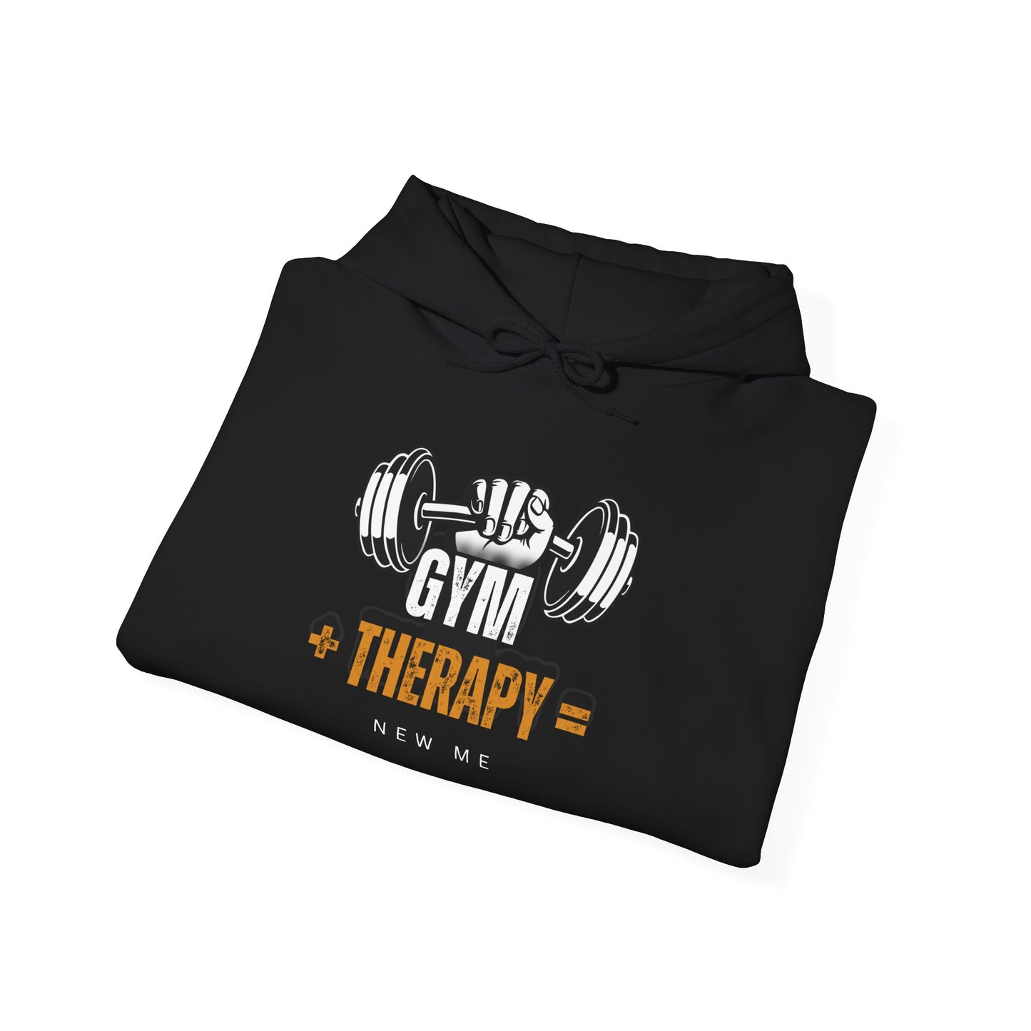 Gym is Therapy Unisex Hooded Sweatshirt