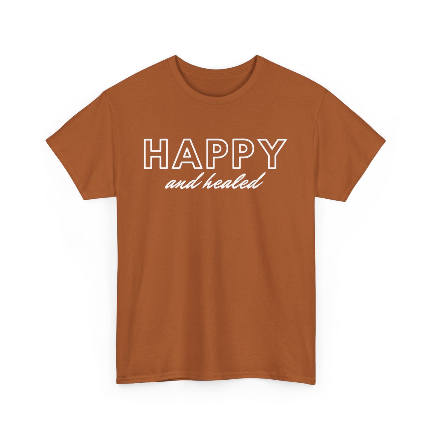 Happy and Healed - Unisex Heavy Cotton Tee