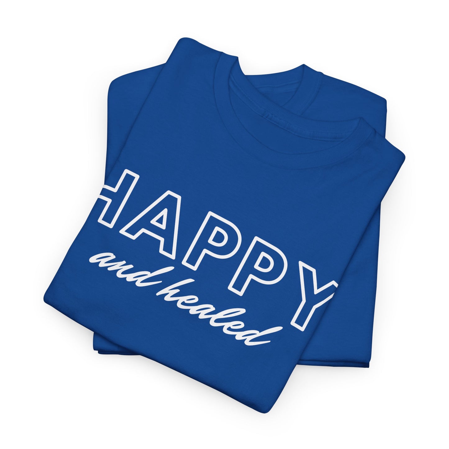 Happy and Healed - Unisex Heavy Cotton Tee