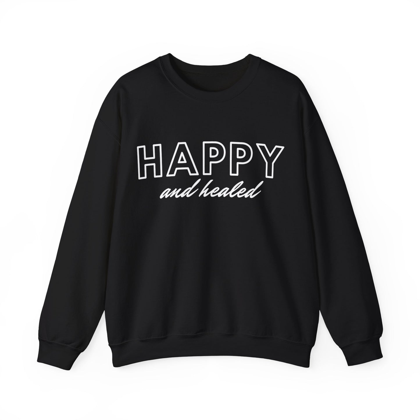 Happy and Healed - Crewneck Sweatshirt