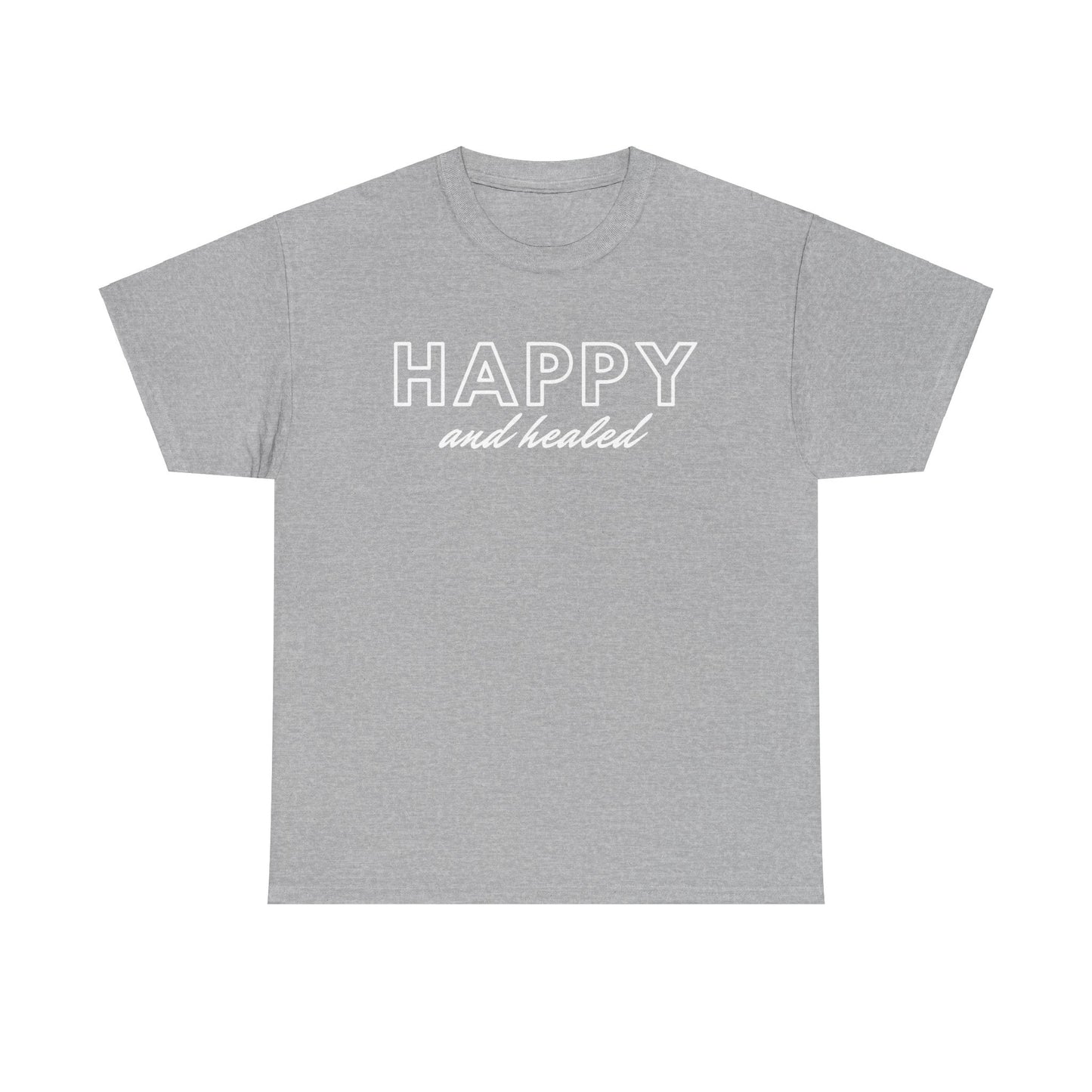 Happy and Healed - Unisex Heavy Cotton Tee