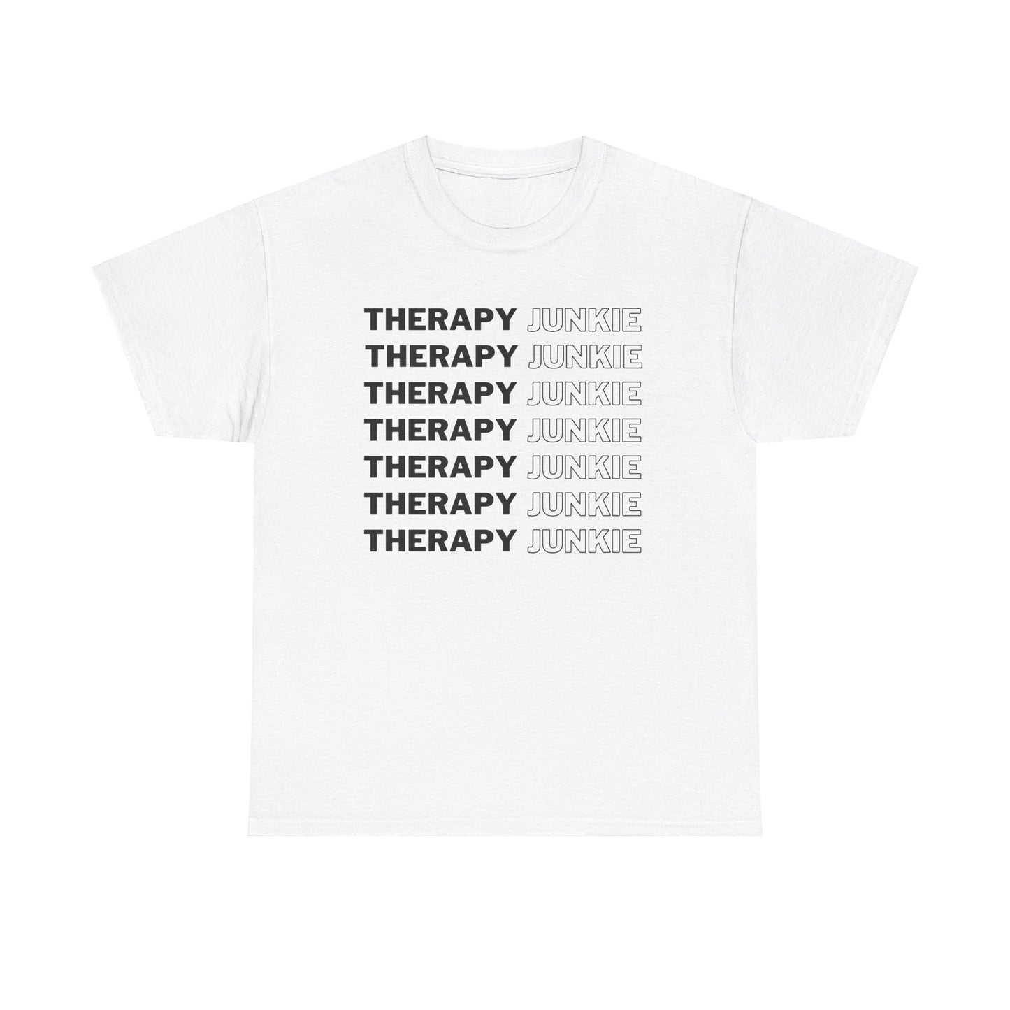 Therapy Junkie - Unisex Heavy Cotton Tee