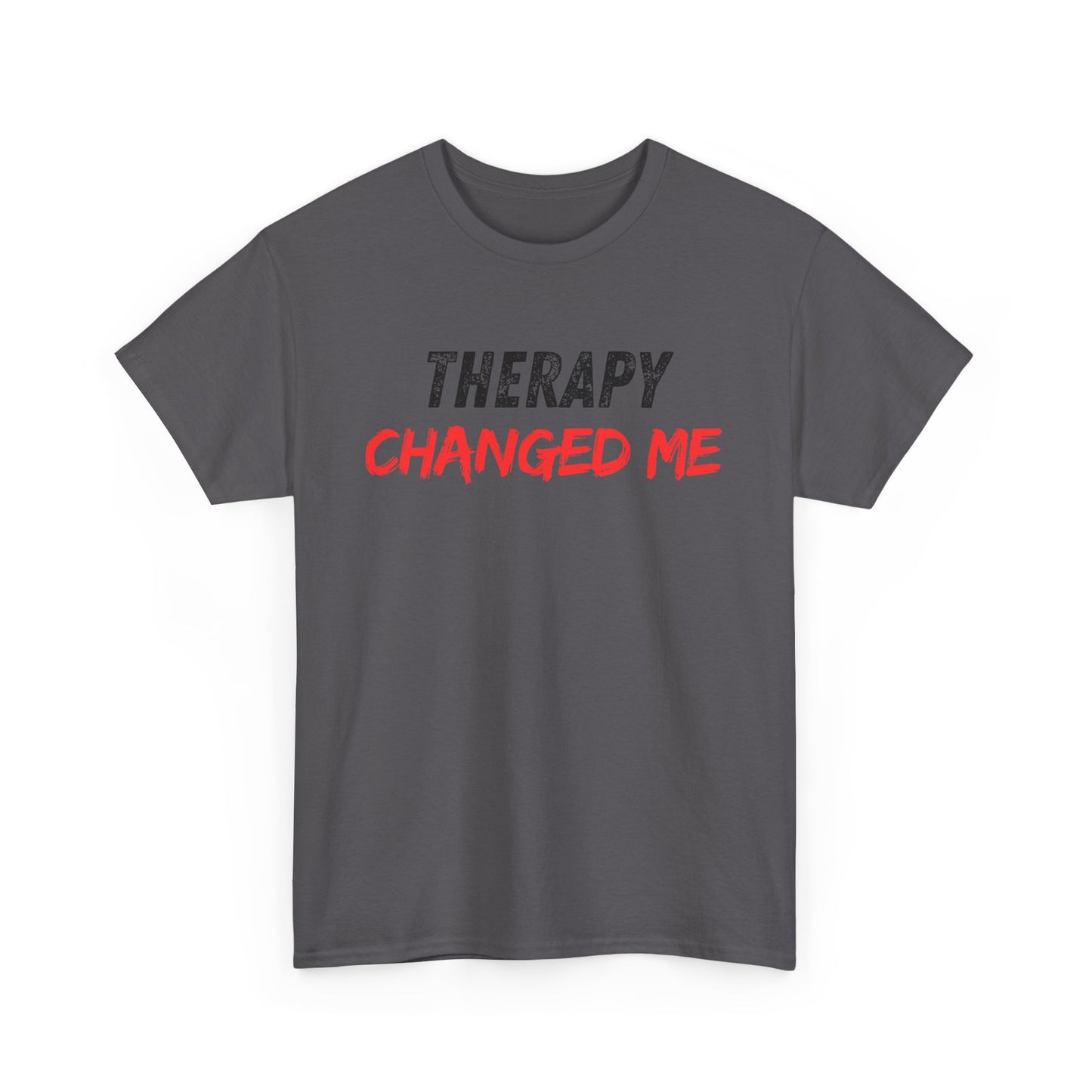 Therapy Changed Me - Unisex Heavy Cotton Tee