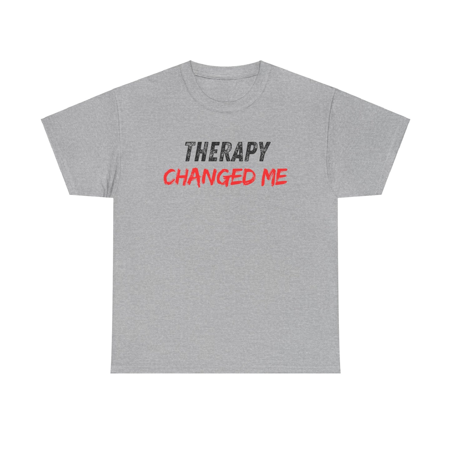 Therapy Changed Me - Unisex Heavy Cotton Tee