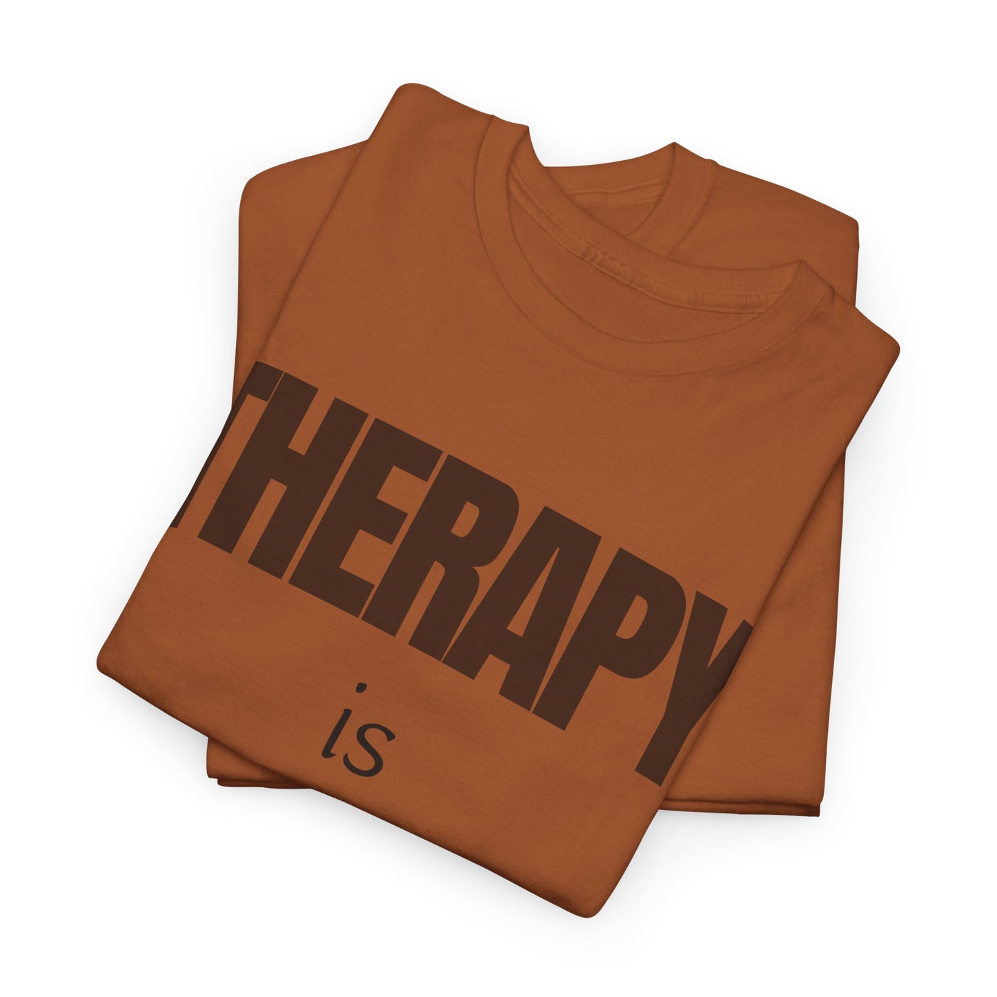 Therapy is Dope - Unisex Heavy Cotton Tee - Design A