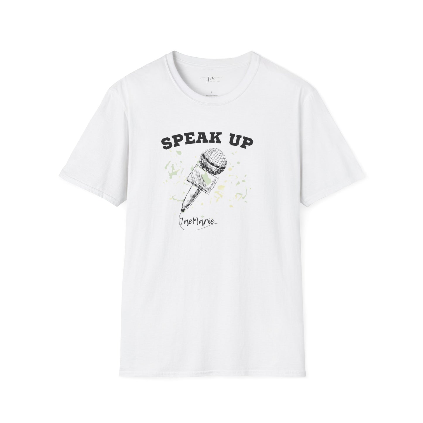 JaeMarie Speak Up - Unisex Short Sleeve Tee