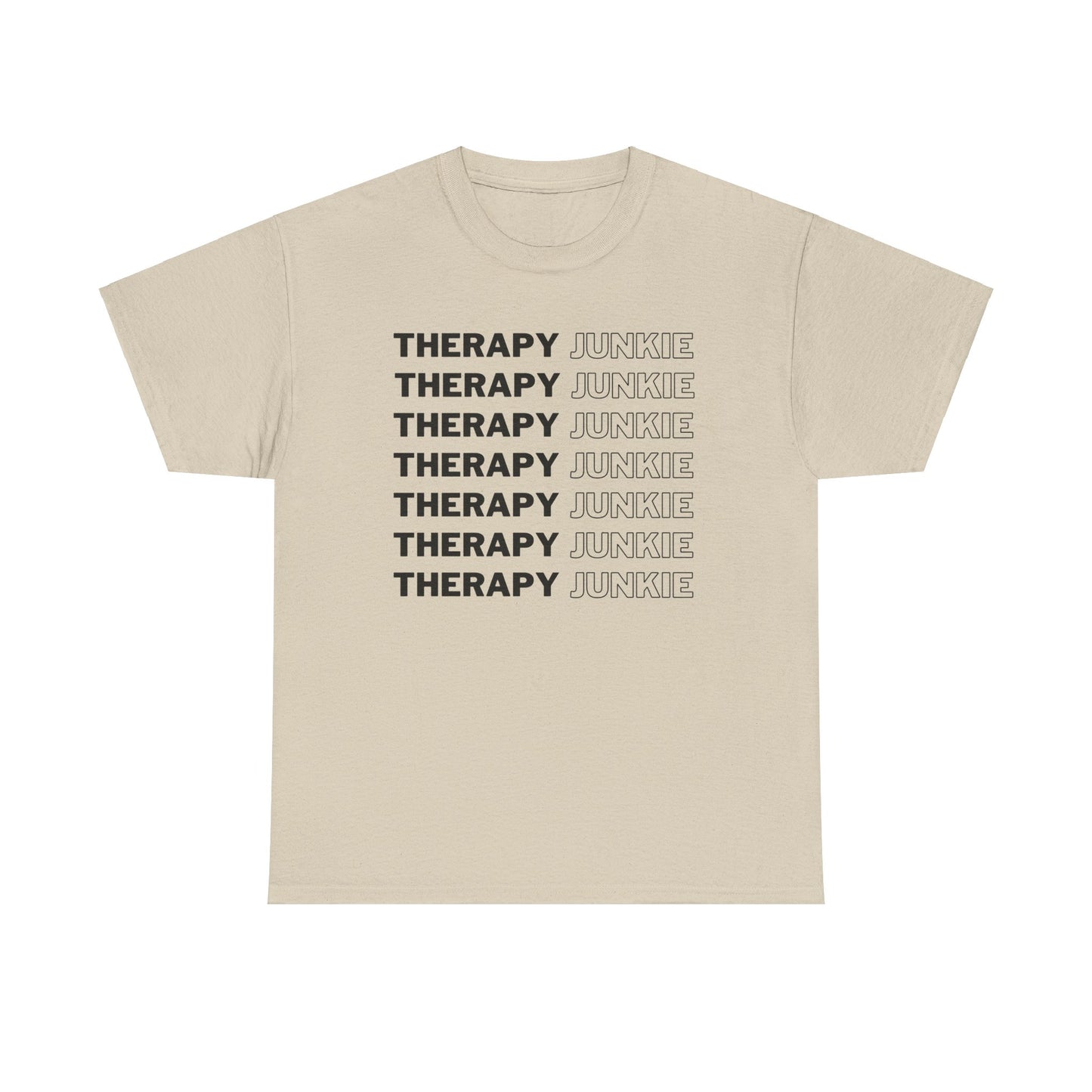 Therapy Junkie - Unisex Heavy Cotton Tee