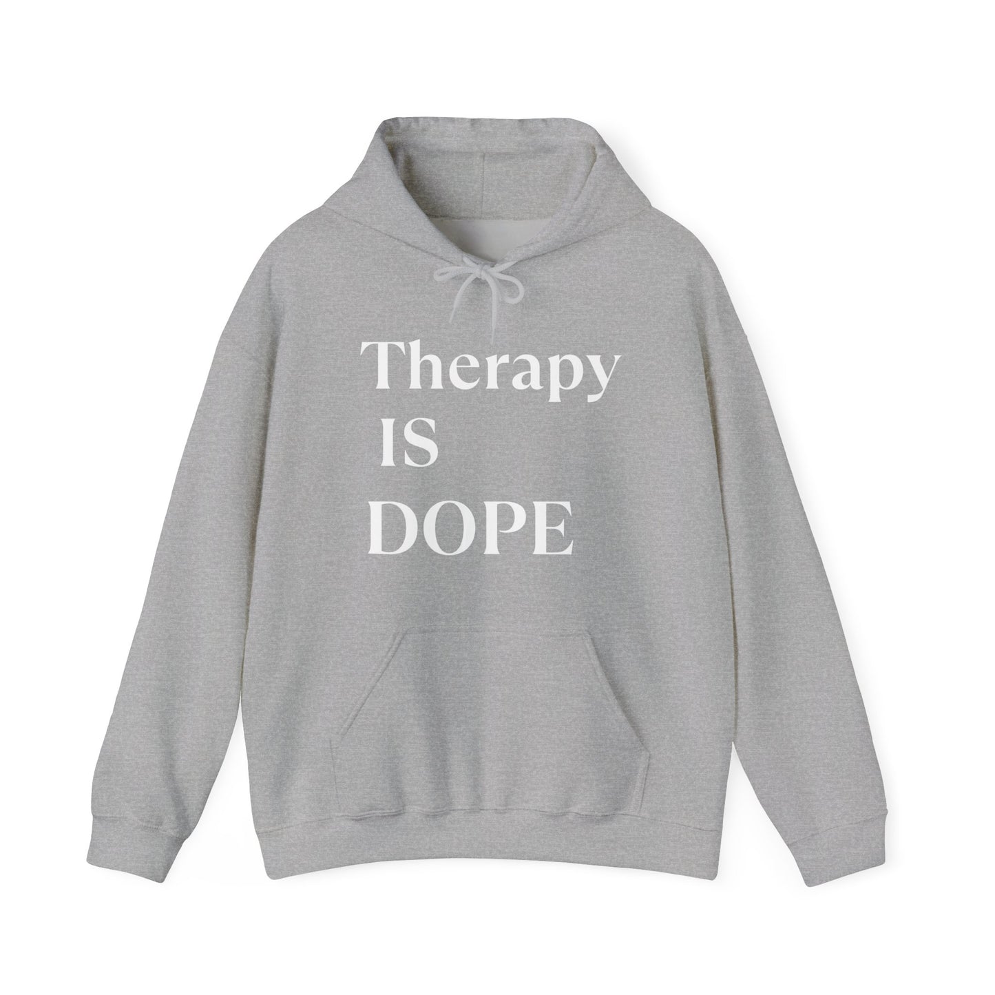Therapy is Dope - Unisex Hoodie - Design B
