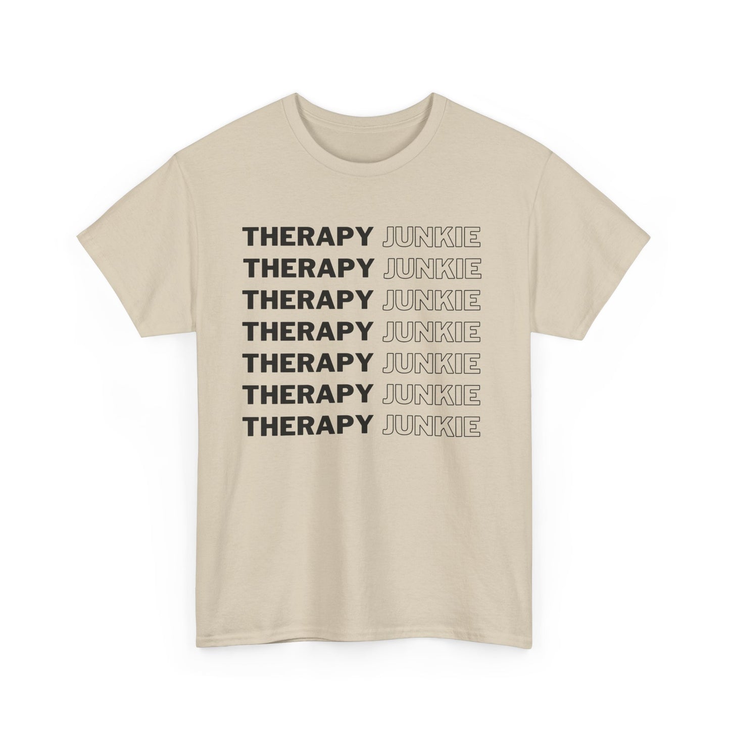 Therapy Junkie - Unisex Heavy Cotton Tee
