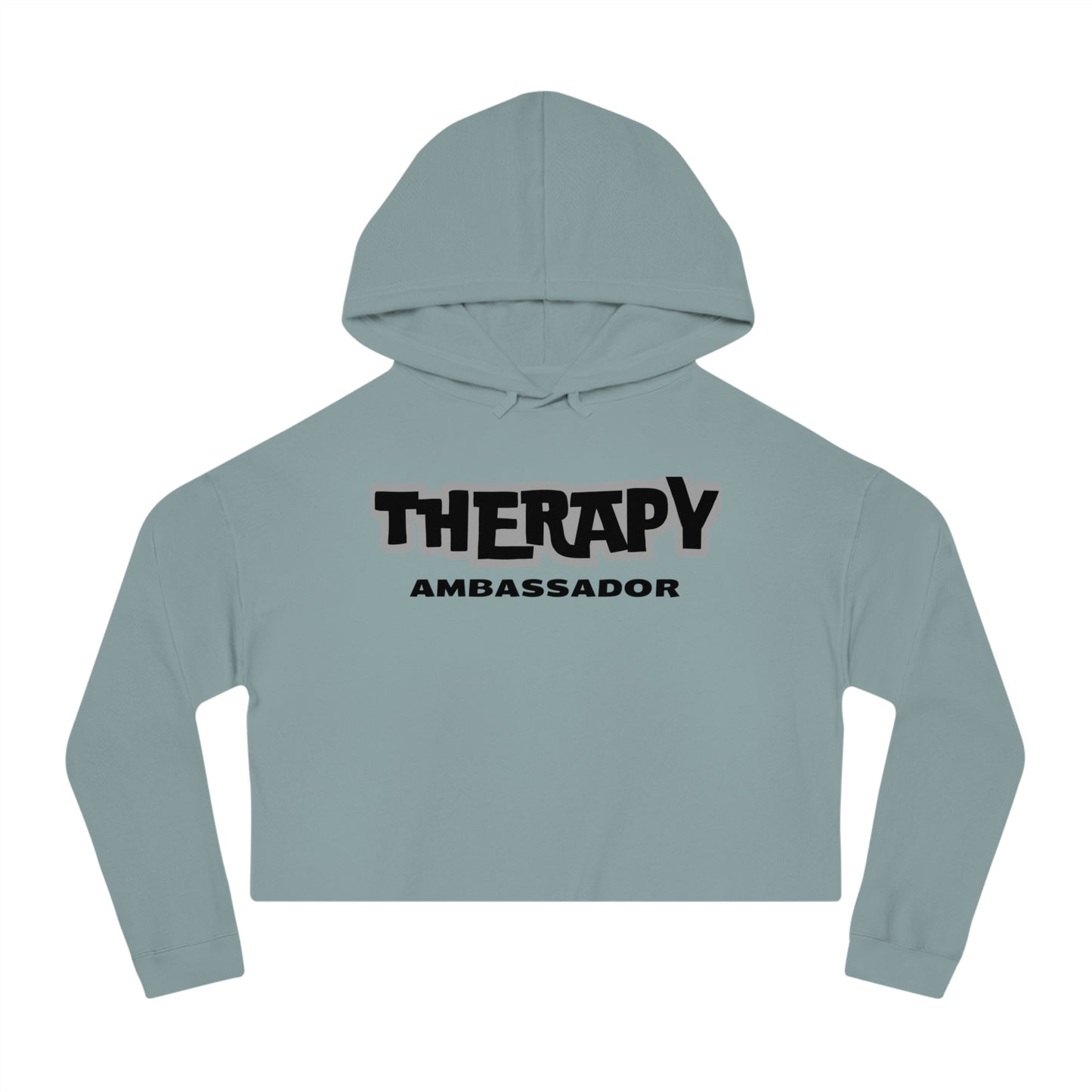 Therapy Ambassador - Cropped Hooded Sweatshirt