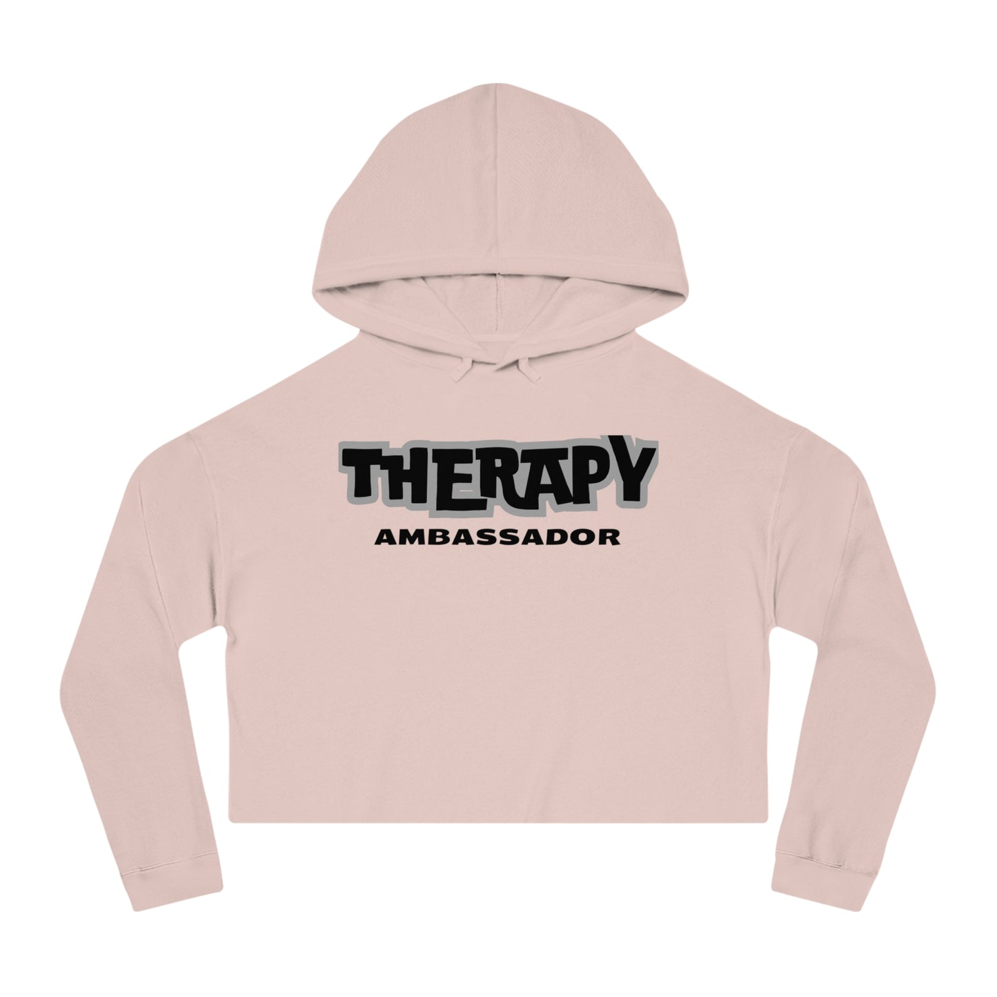 Therapy Ambassador - Cropped Hooded Sweatshirt