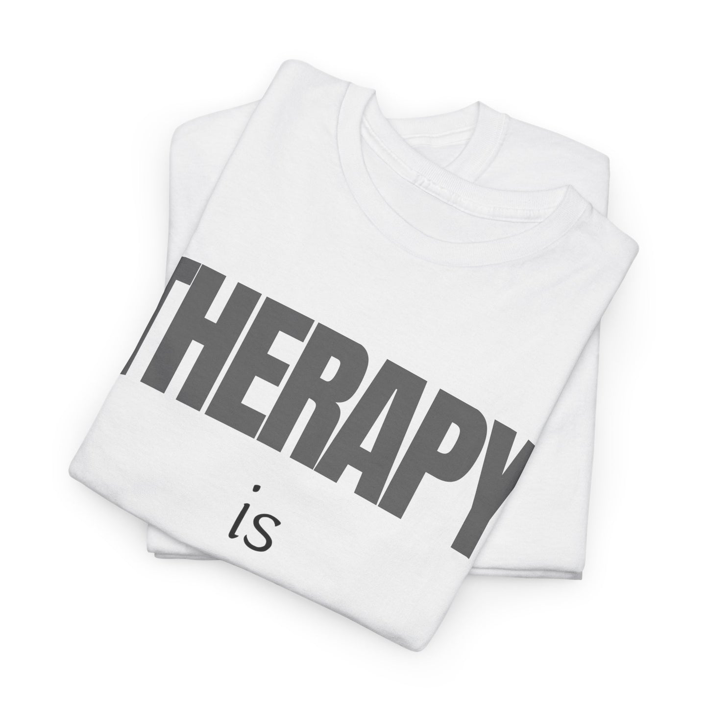 Therapy is Dope - Unisex Heavy Cotton Tee - Design A