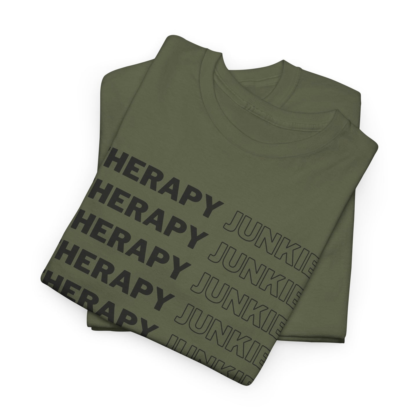 Therapy Junkie - Unisex Heavy Cotton Tee