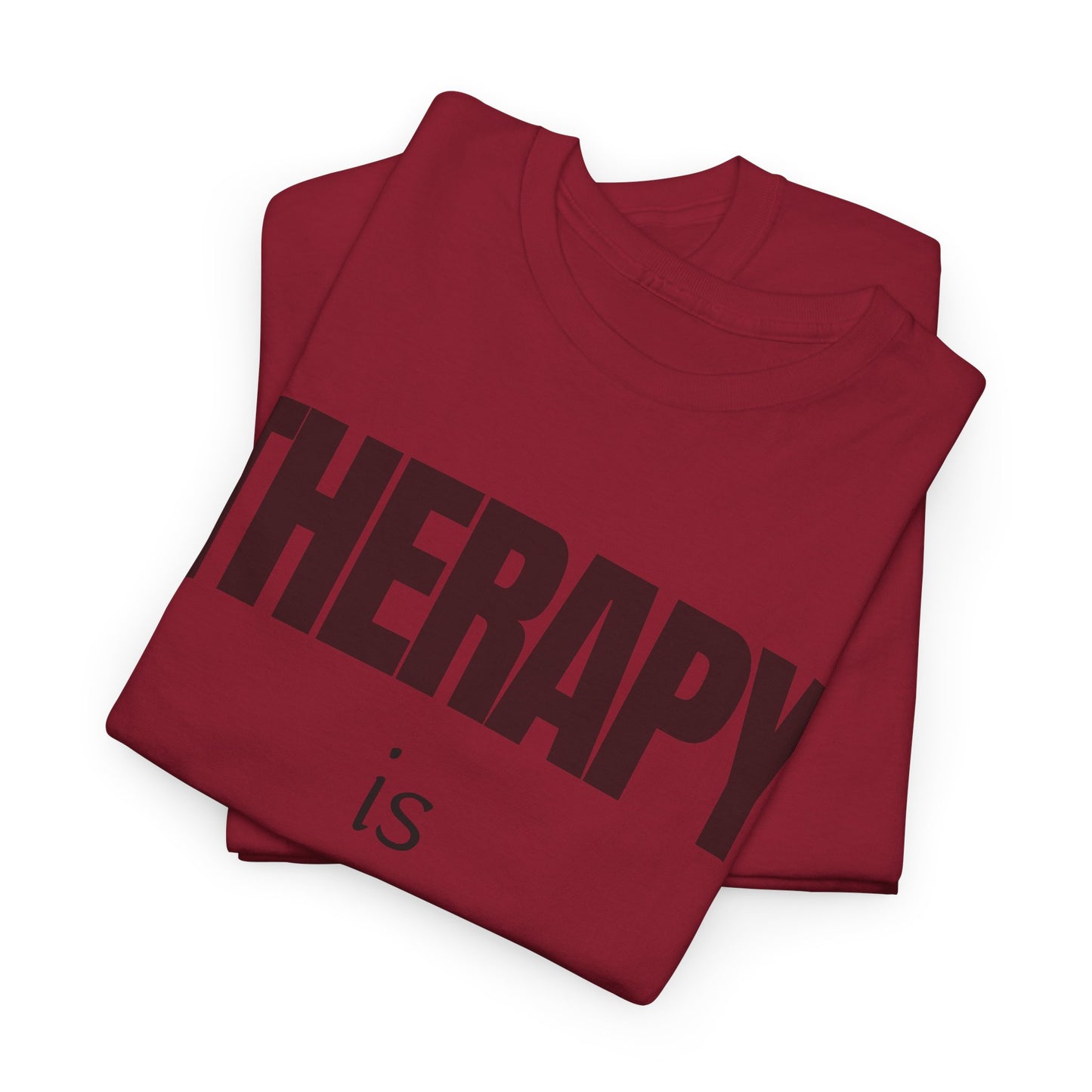 Therapy is Dope - Unisex Heavy Cotton Tee - Design A