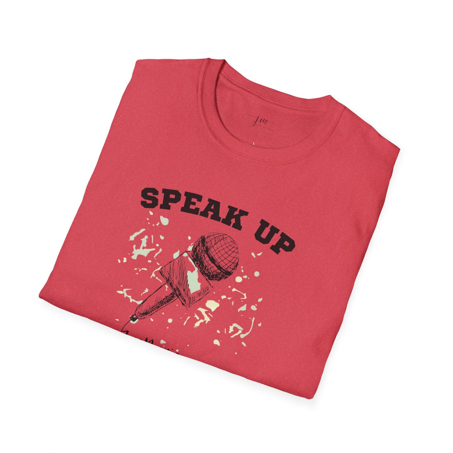JaeMarie Speak Up - Unisex Short Sleeve Tee
