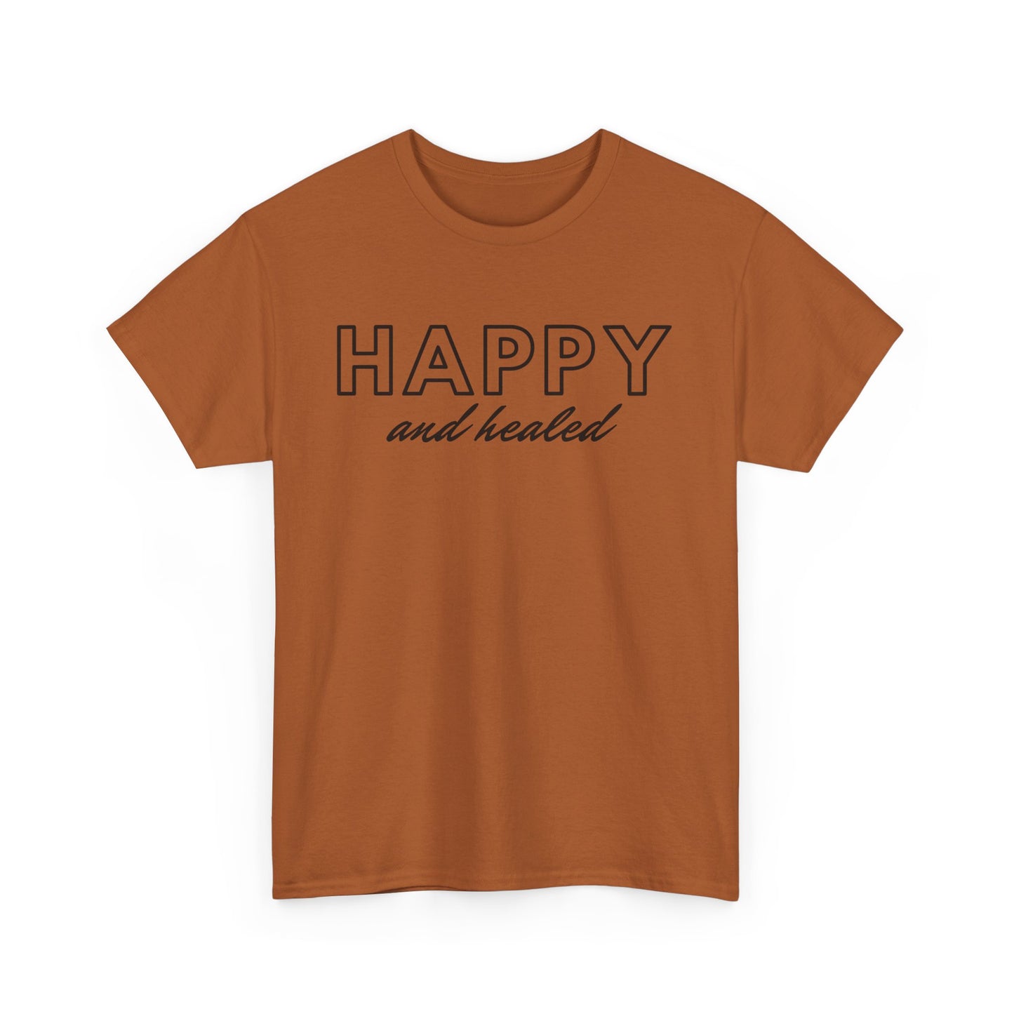Happy and Healed - Unisex Heavy Cotton Tee