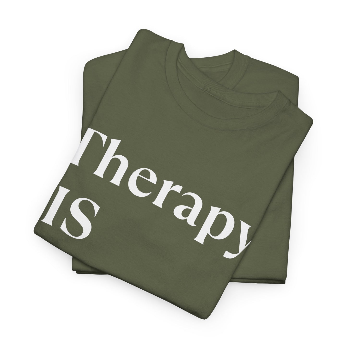 Therapy is Dope - Unisex Heavy Cotton Tee - Design B