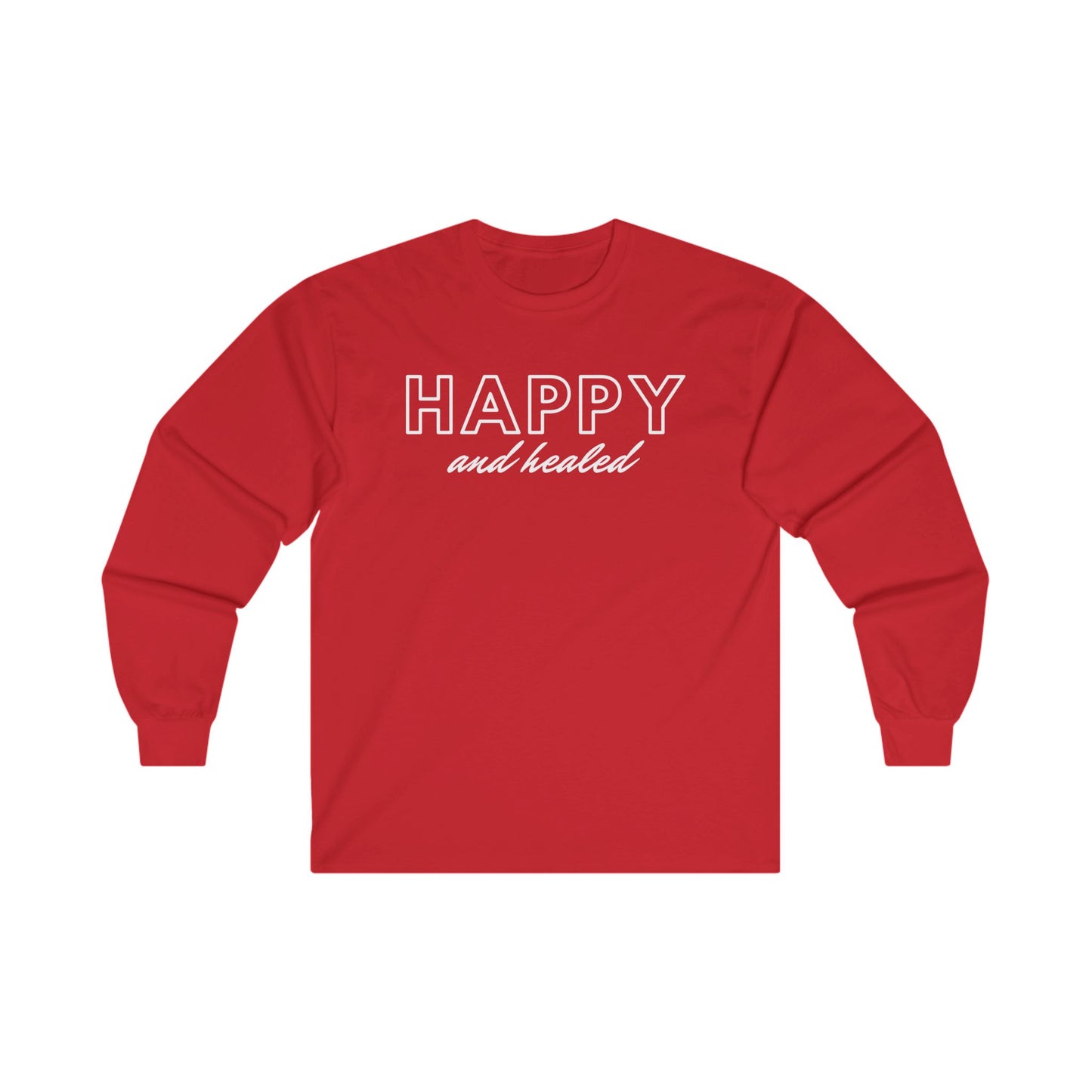 Happy and Healed - Unisex Long Sleeve Tee