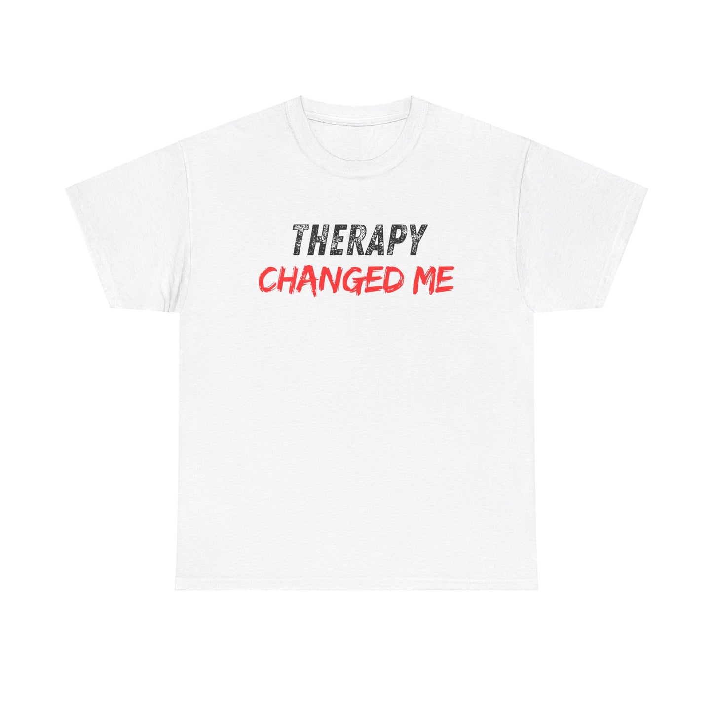 Therapy Changed Me - Unisex Heavy Cotton Tee