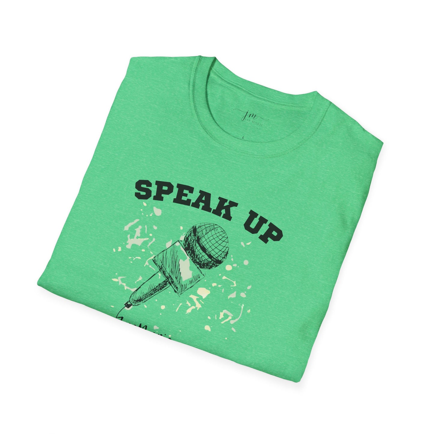 JaeMarie Speak Up - Unisex Short Sleeve Tee