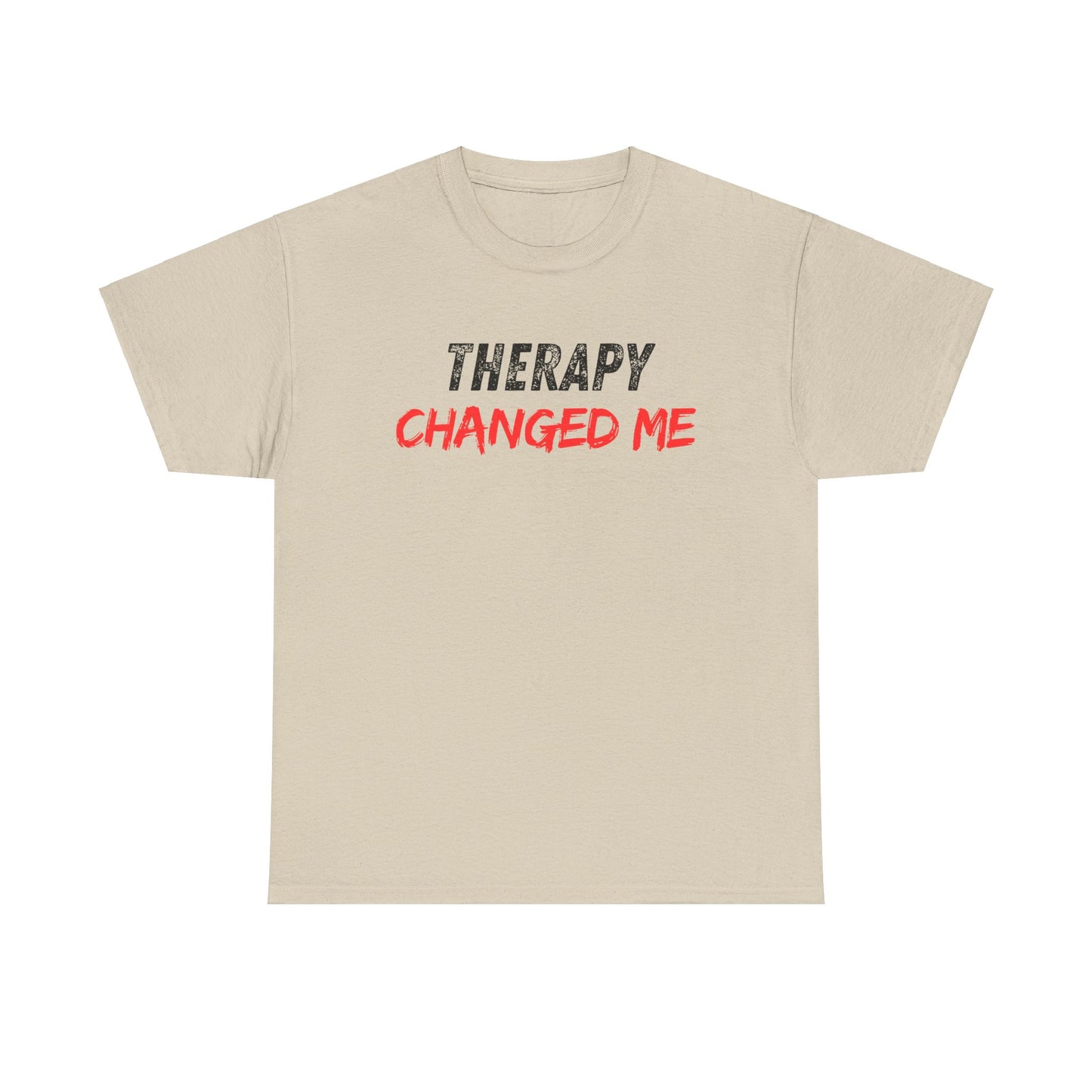 Therapy Changed Me - Unisex Heavy Cotton Tee