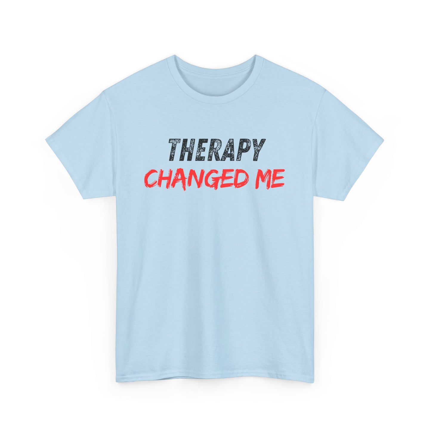 Therapy Changed Me - Unisex Heavy Cotton Tee