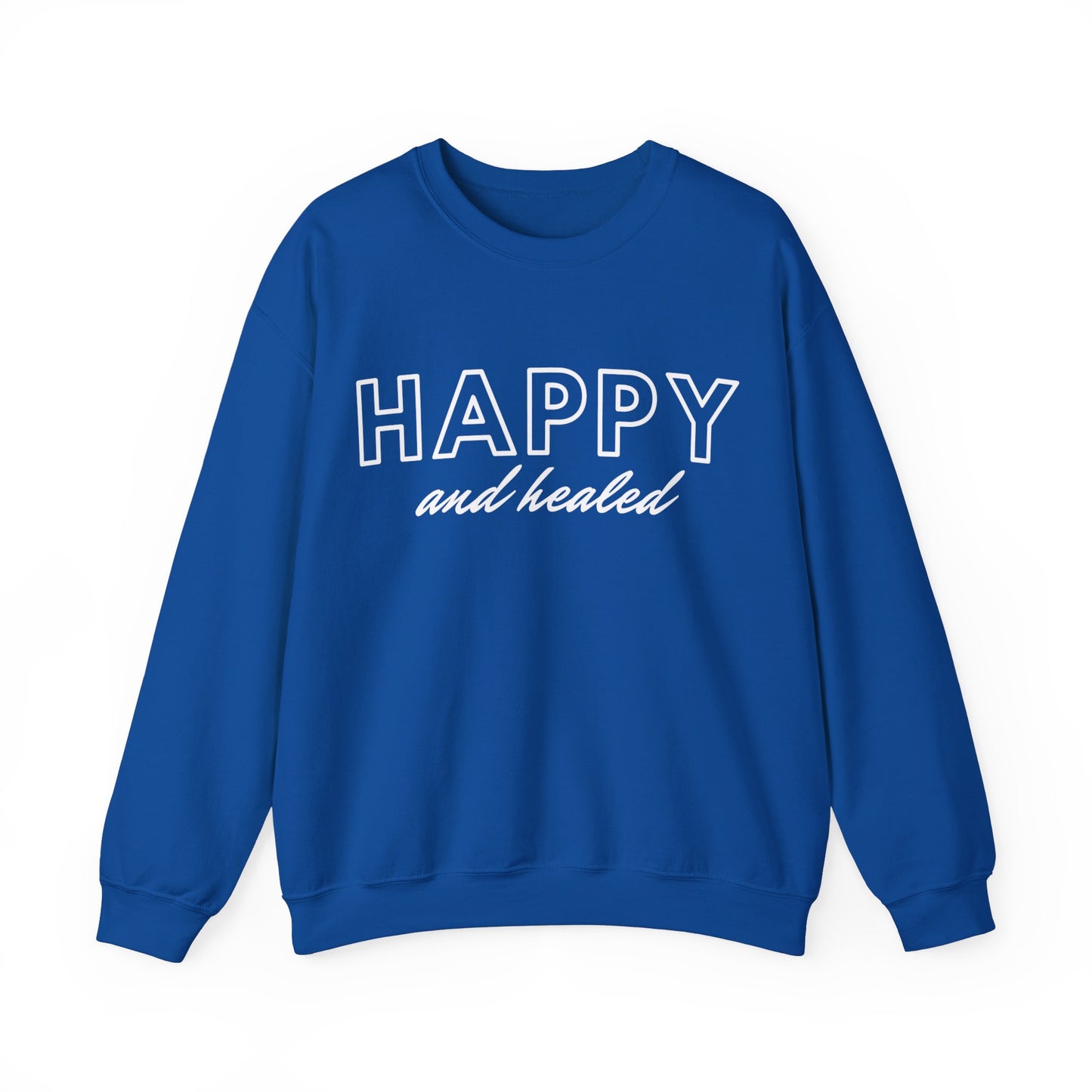 Happy and Healed - Crewneck Sweatshirt