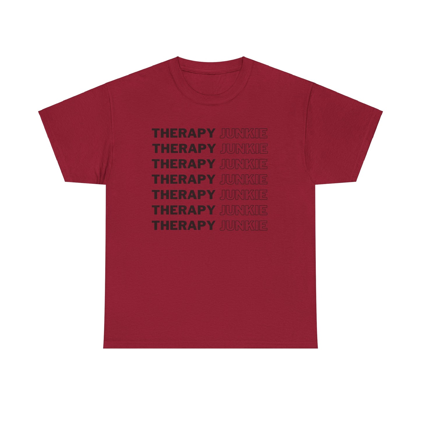 Therapy Junkie - Unisex Heavy Cotton Tee
