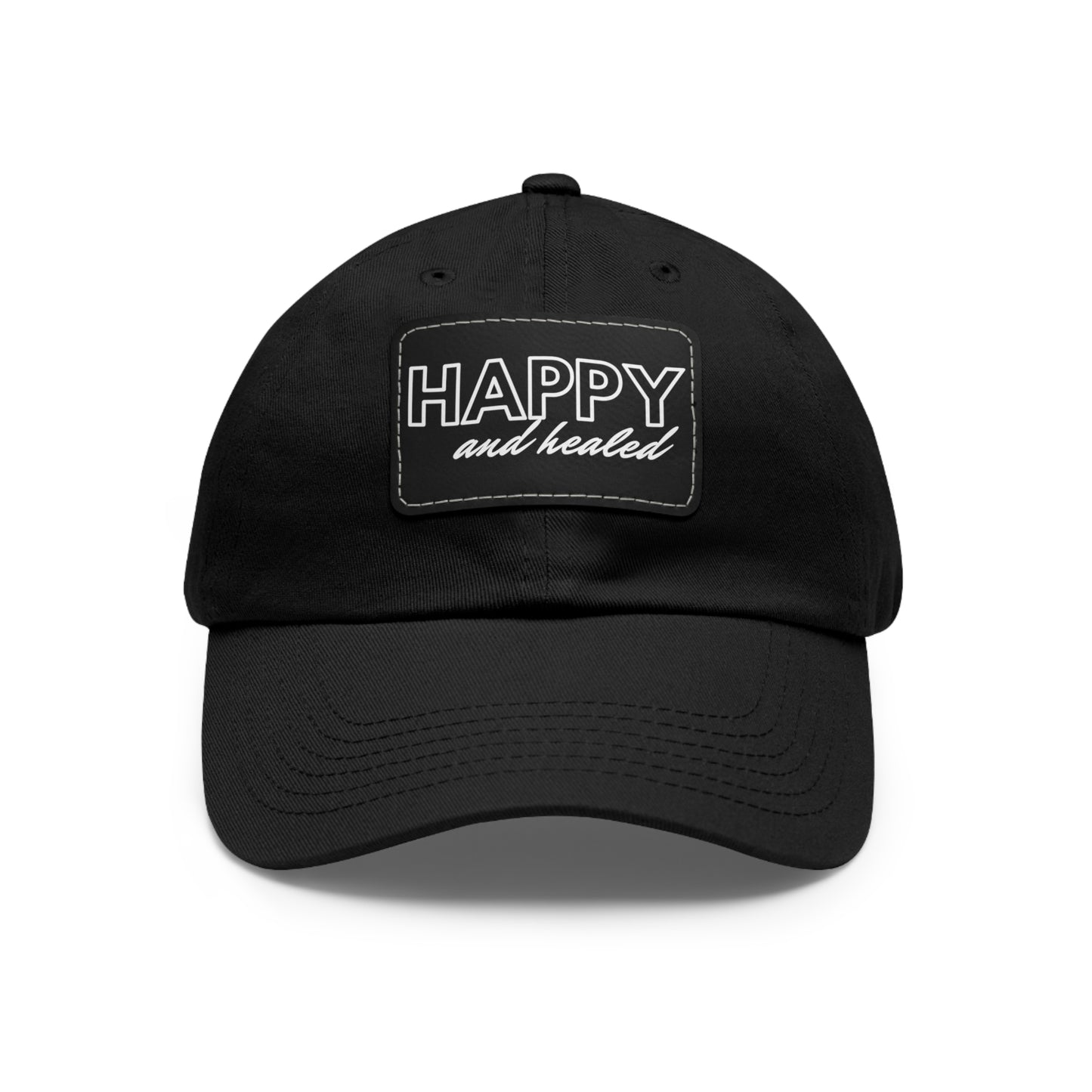 Therapy Collection Hat with Leather Patch (Rectangle)