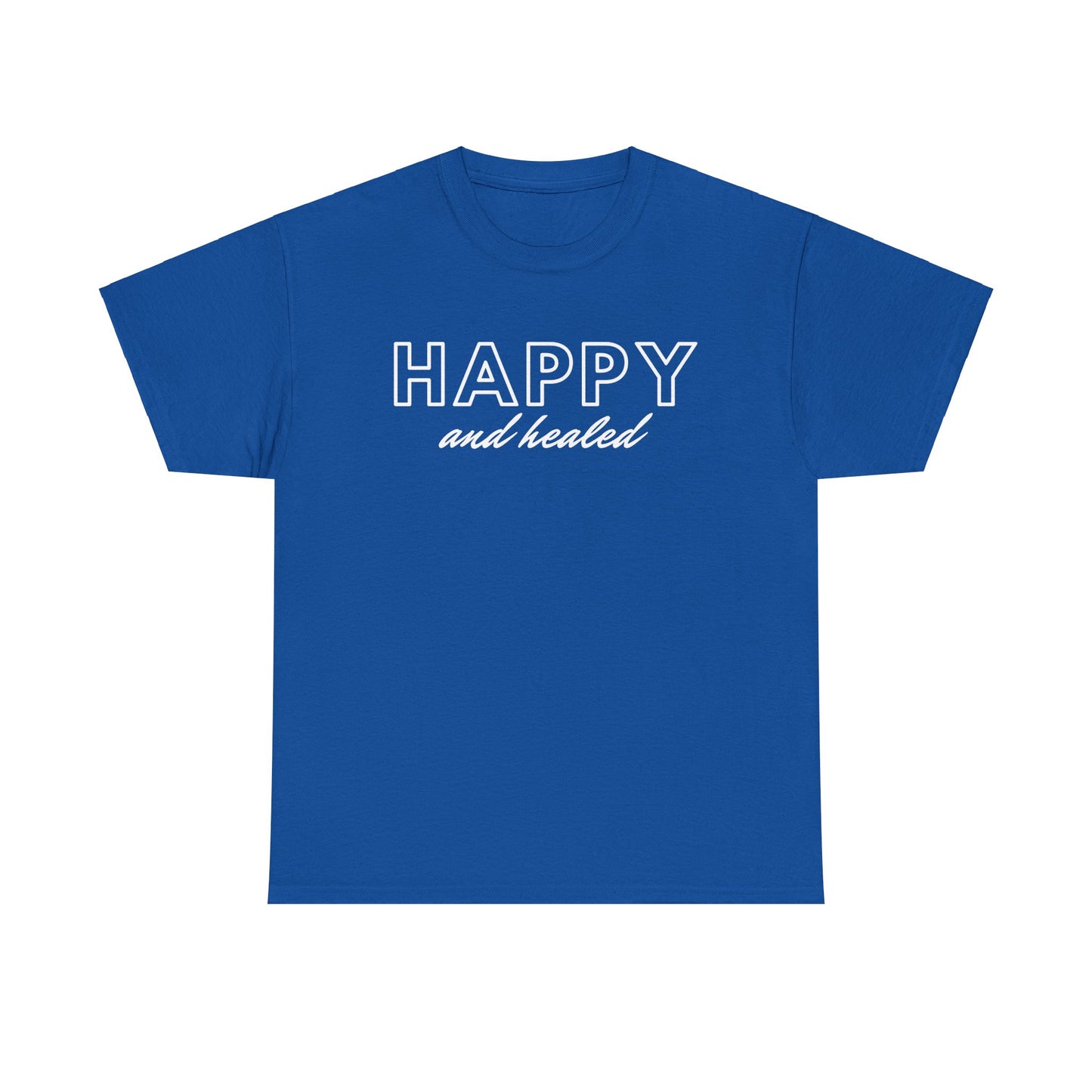 Happy and Healed - Unisex Heavy Cotton Tee