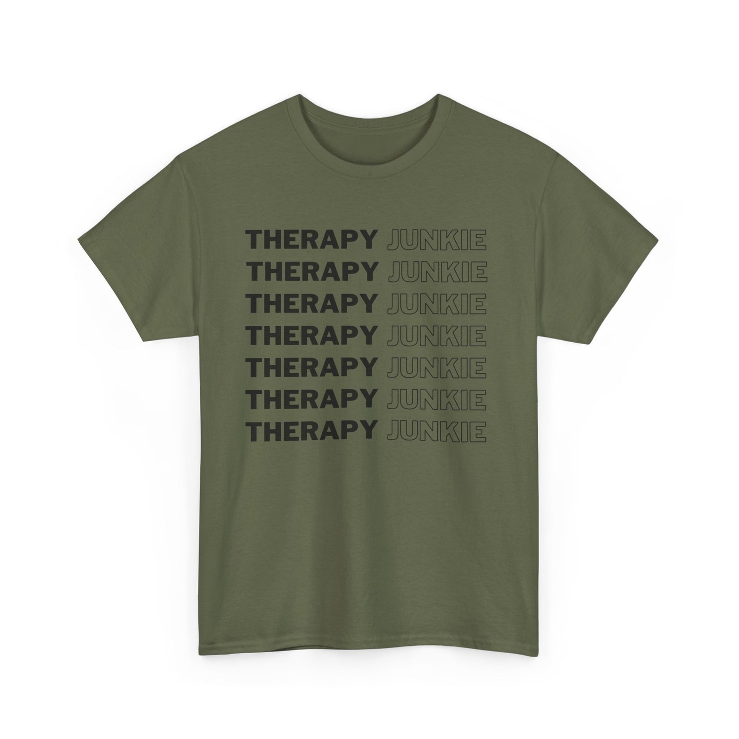 Therapy Junkie - Unisex Heavy Cotton Tee