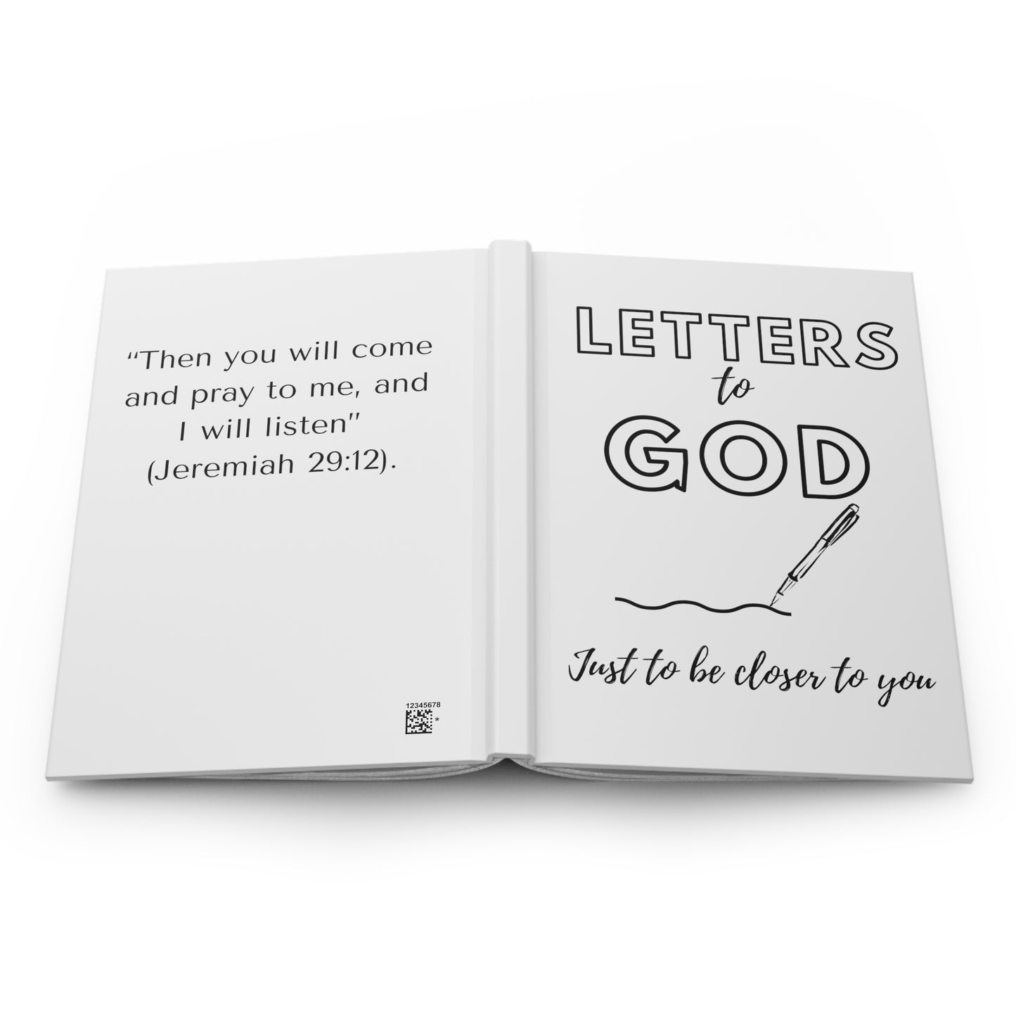 Letters to God - Hardcover Journal Matte