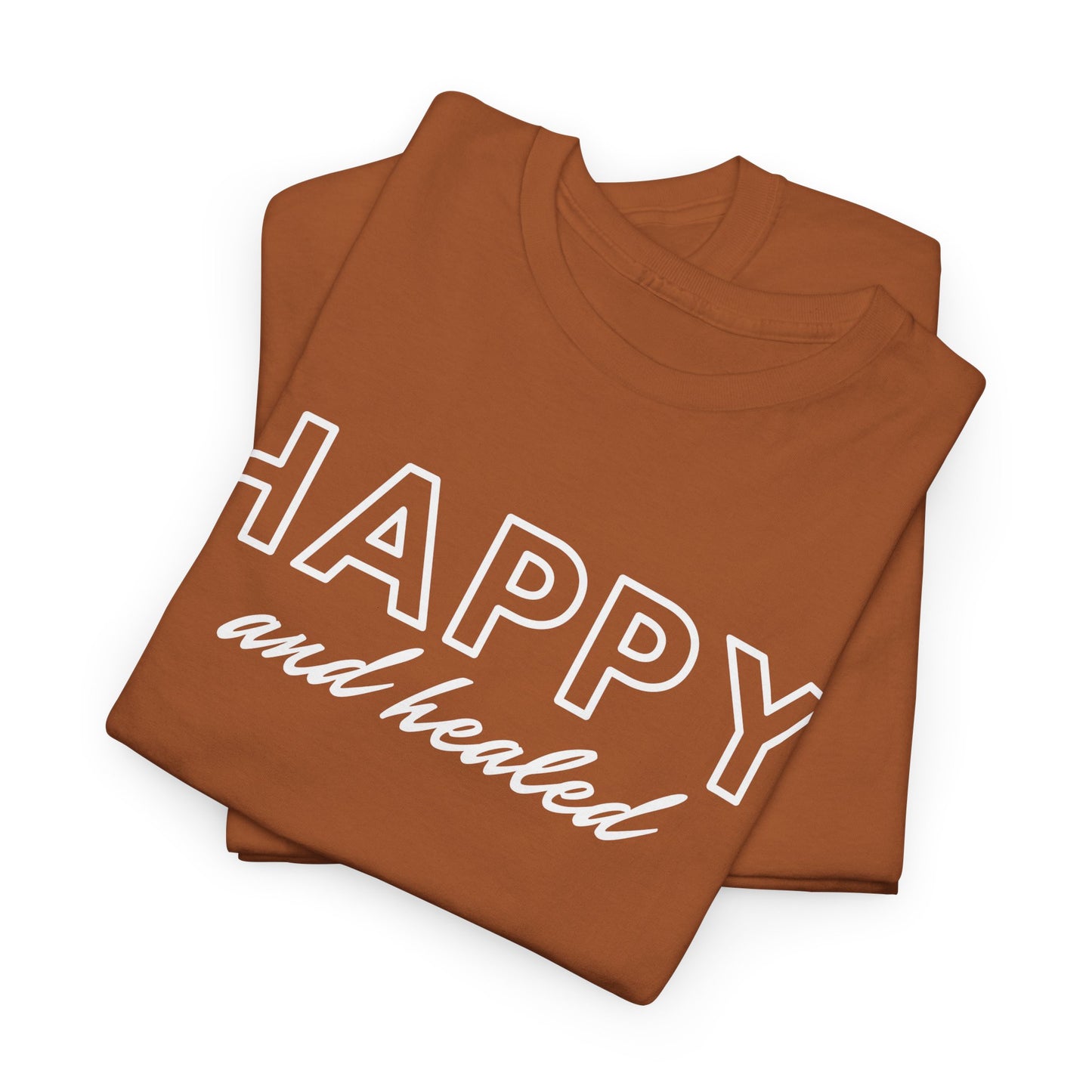 Happy and Healed - Unisex Heavy Cotton Tee