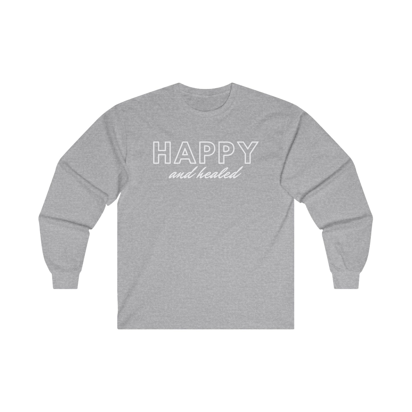 Happy and Healed - Unisex Long Sleeve Tee