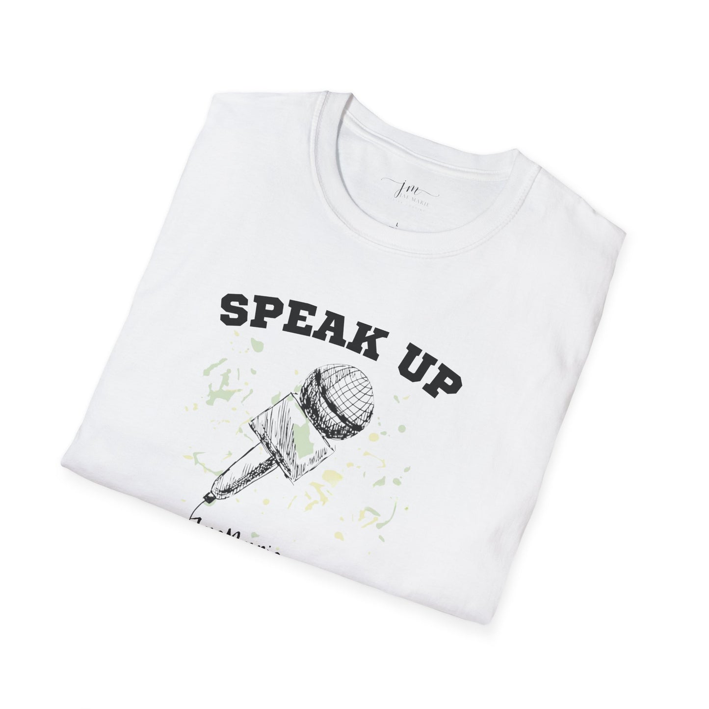 JaeMarie Speak Up - Unisex Short Sleeve Tee
