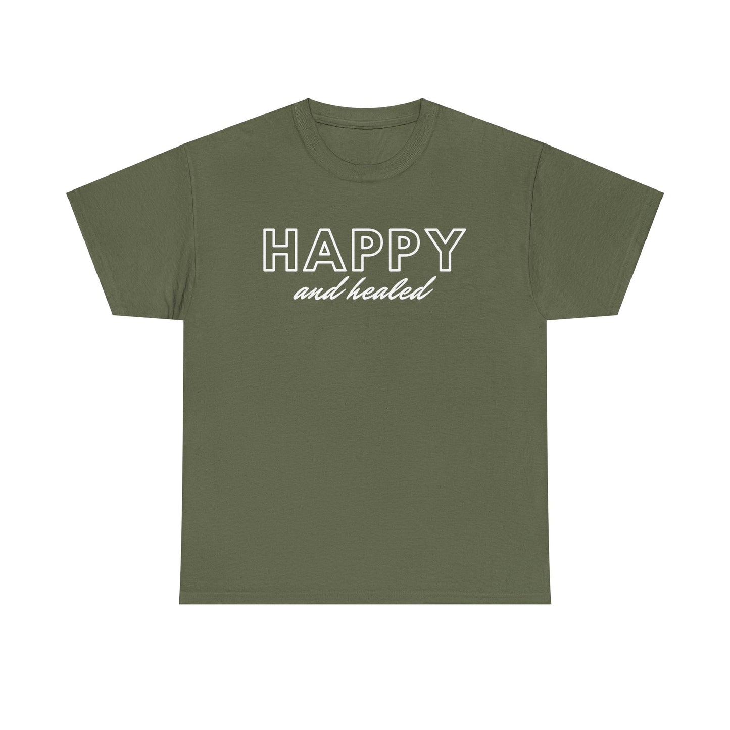 Happy and Healed - Unisex Heavy Cotton Tee