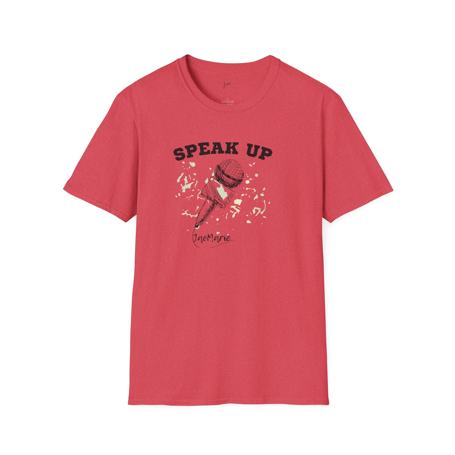 JaeMarie Speak Up - Unisex Short Sleeve Tee