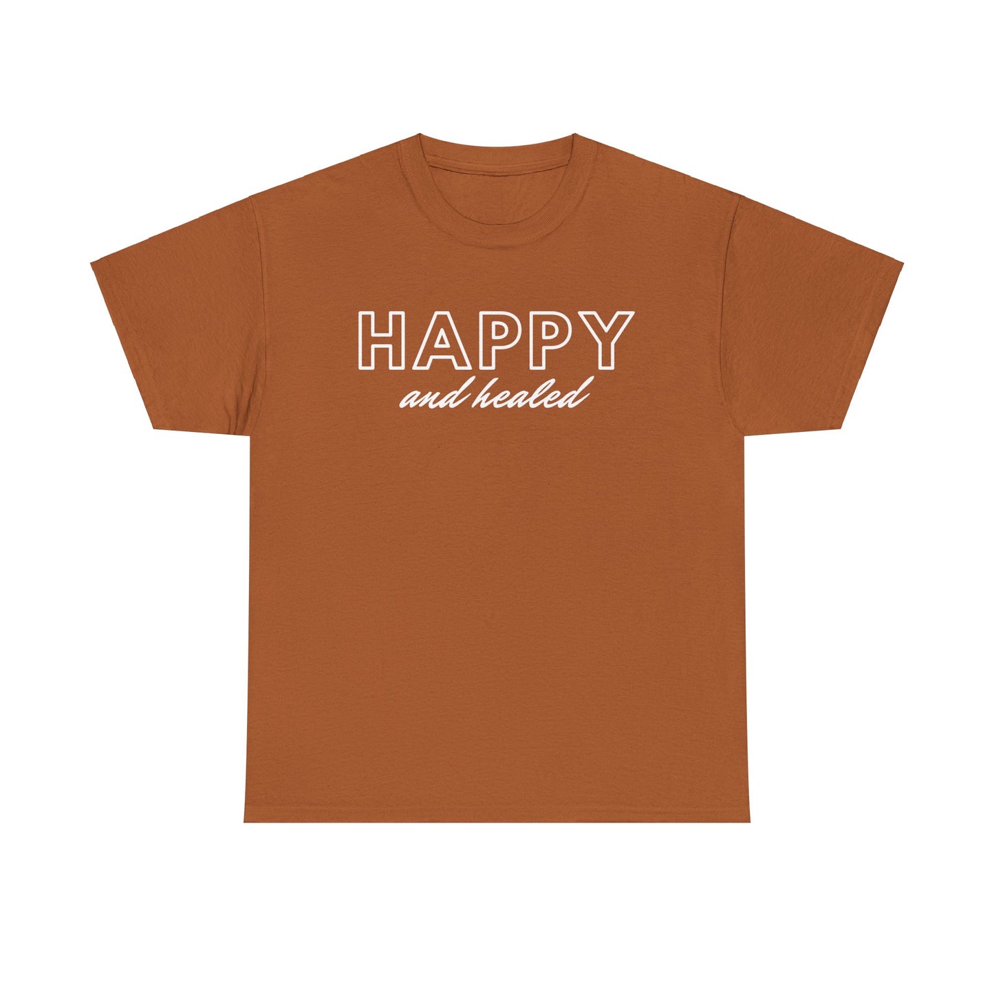 Happy and Healed - Unisex Heavy Cotton Tee
