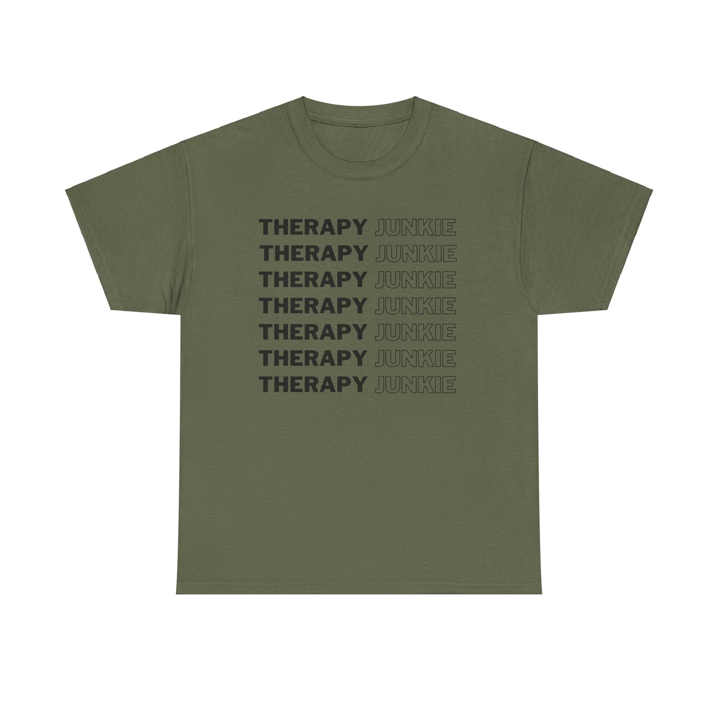 Therapy Junkie - Unisex Heavy Cotton Tee