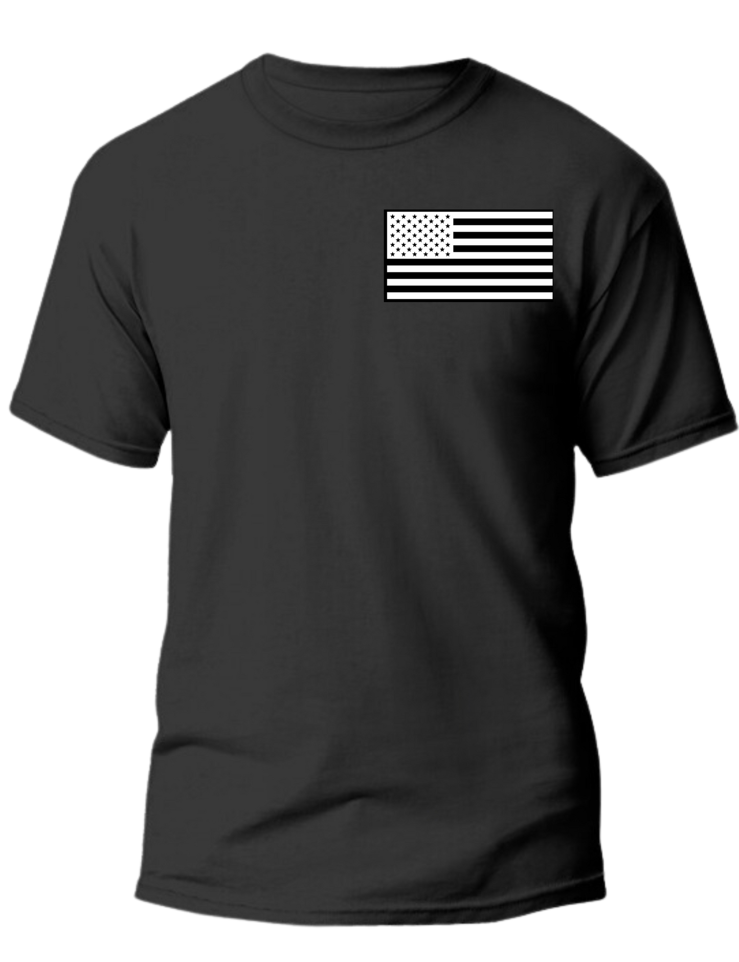 JaeMarie Wht Flag - Unisex Short Sleeve Tee