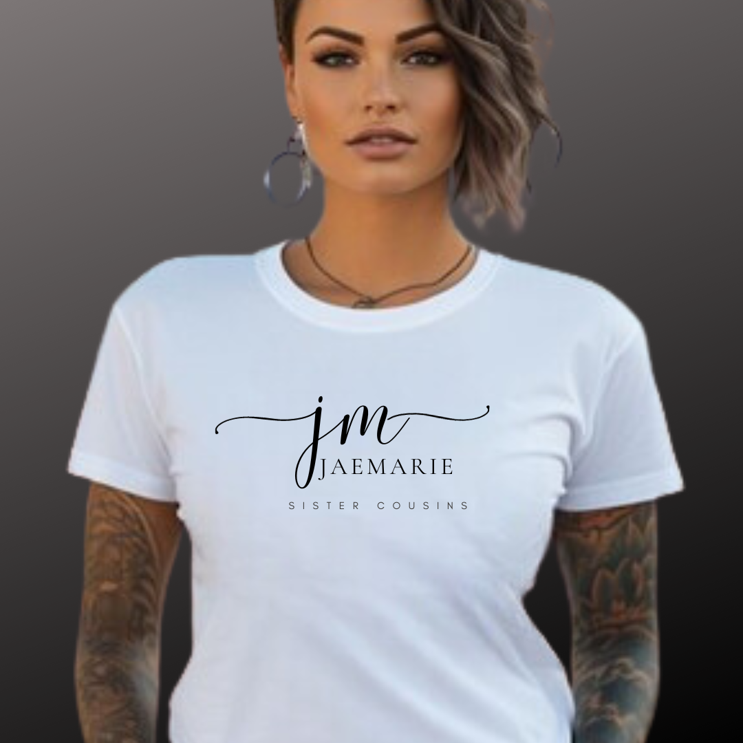 JaeMarie Sister Cousins Signature Wh - Short Sleeve Tee