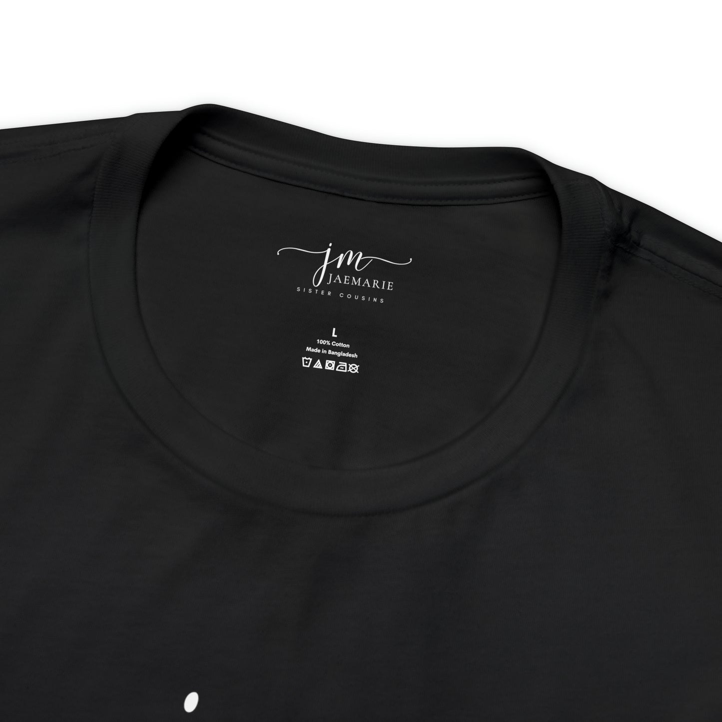 JaeMarie Signature Blk- Unisex Short Sleeve Tee