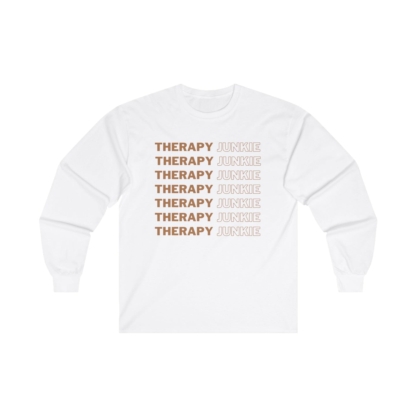 Therapy Junkie - Unisex Lightweight Long Sleeve Tee