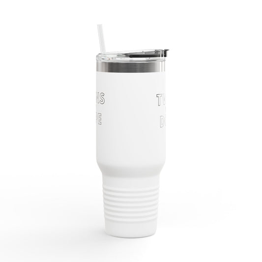 Twins Are Dope Insulated Travel Mug | 40oz, Personalized Gift for Twins, Best Friend Mug, Unique Baby Shower Favor, Cool Travel Tumbler